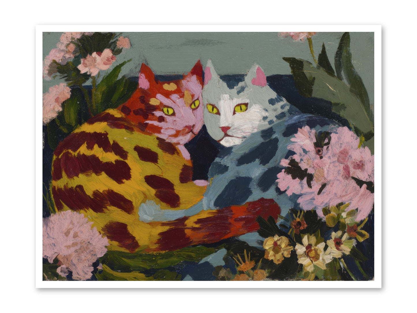 When September Lingered -- Loose Canvas Print 48x36