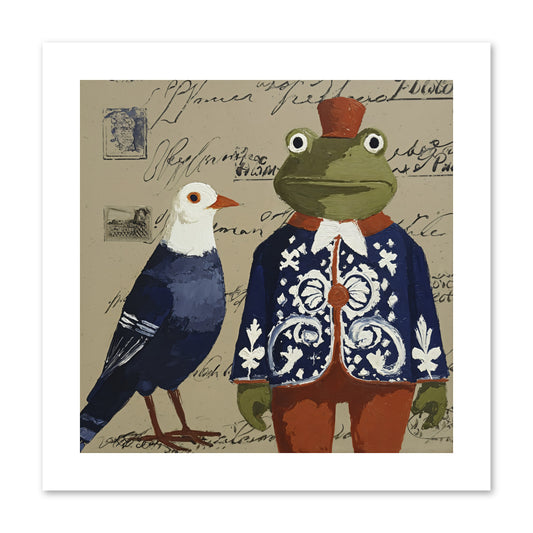 When Serendipity Enters -- Paper Print 10x10