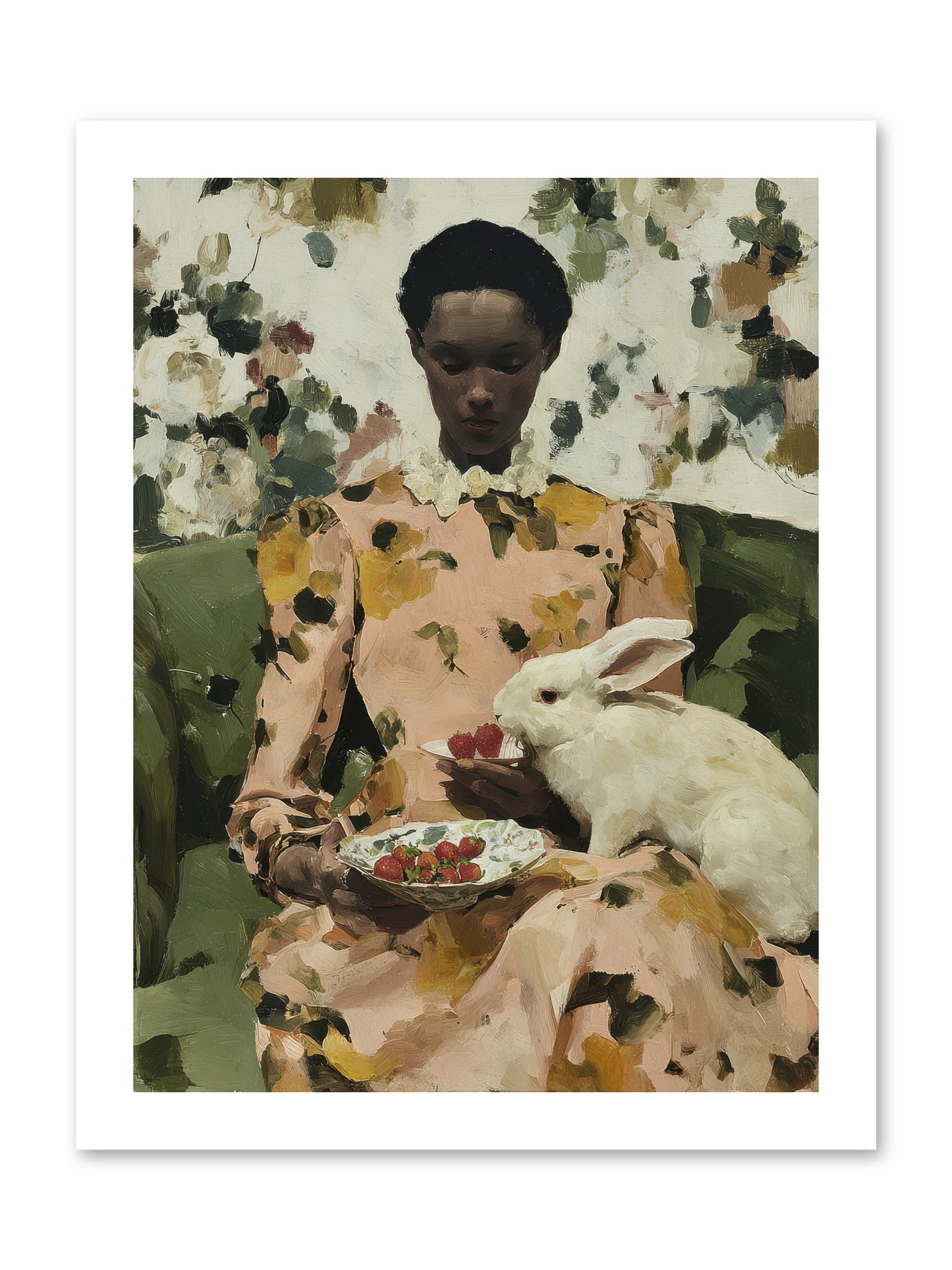 When Spring Wore Velvet -- Loose Canvas Print 12x16