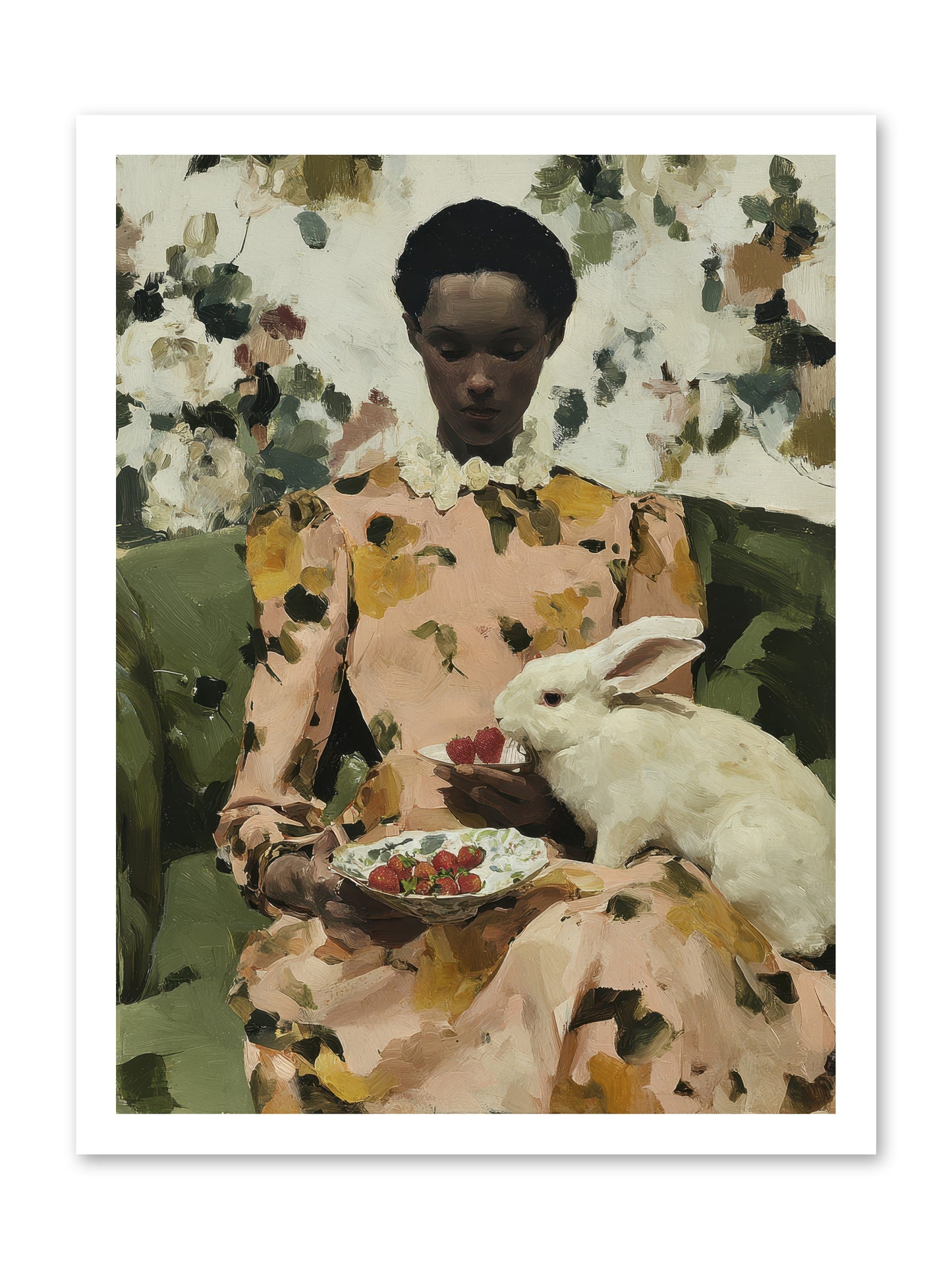 When Spring Wore Velvet -- Loose Canvas Print 18x24