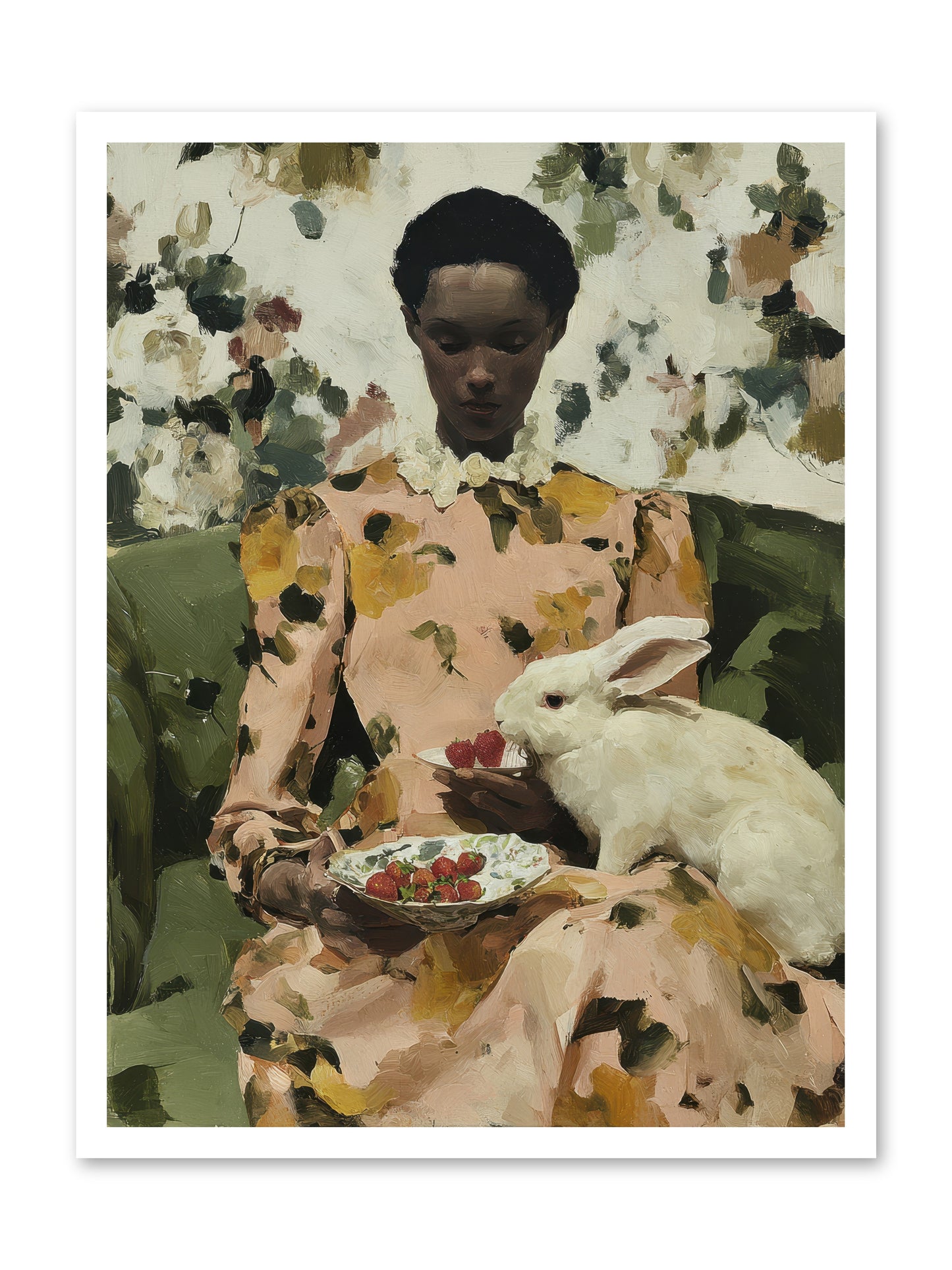 When Spring Wore Velvet -- Paper Print 24x32