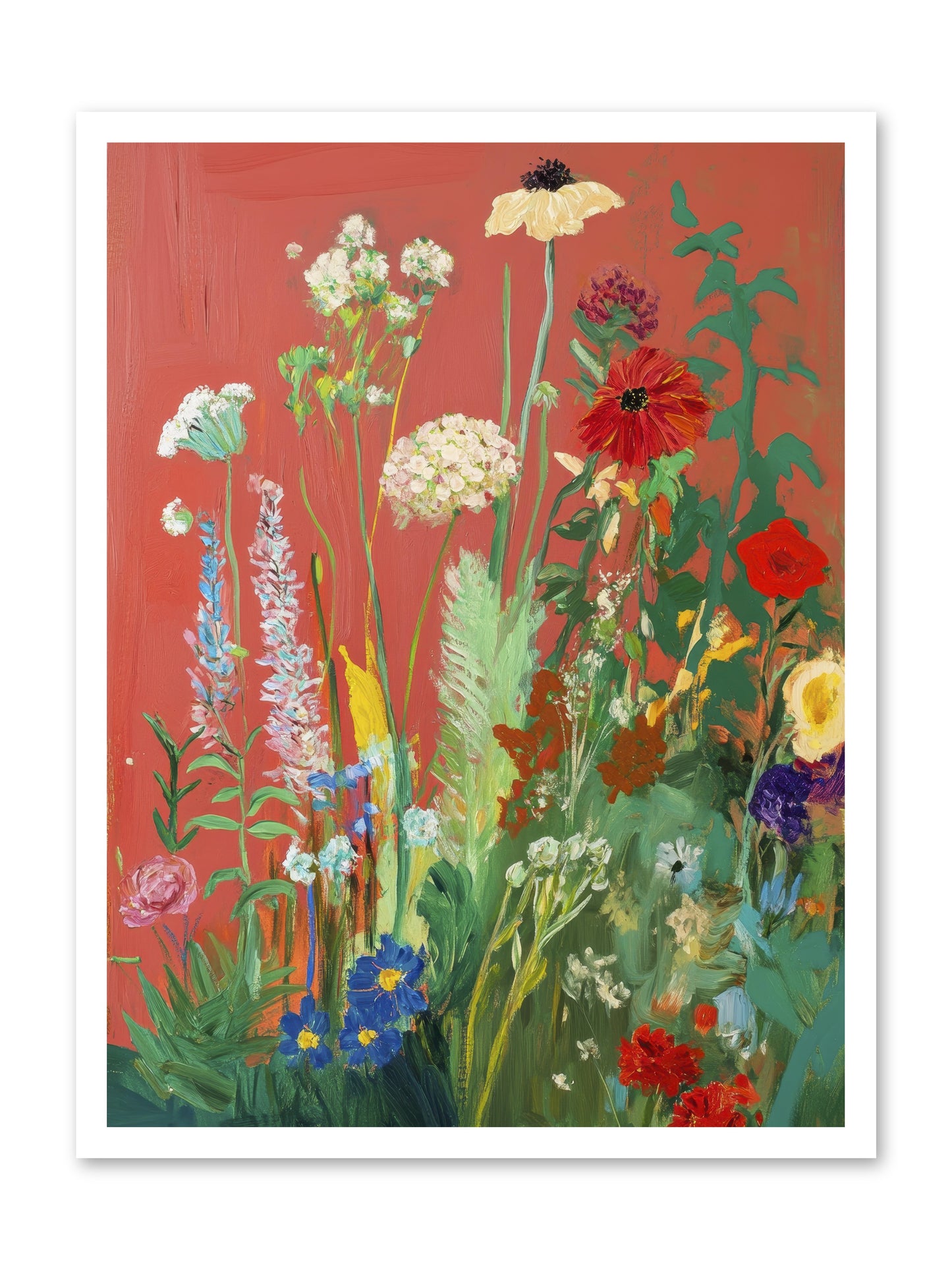 When Stems Held Stories No.2 -- Paper Print 24x32