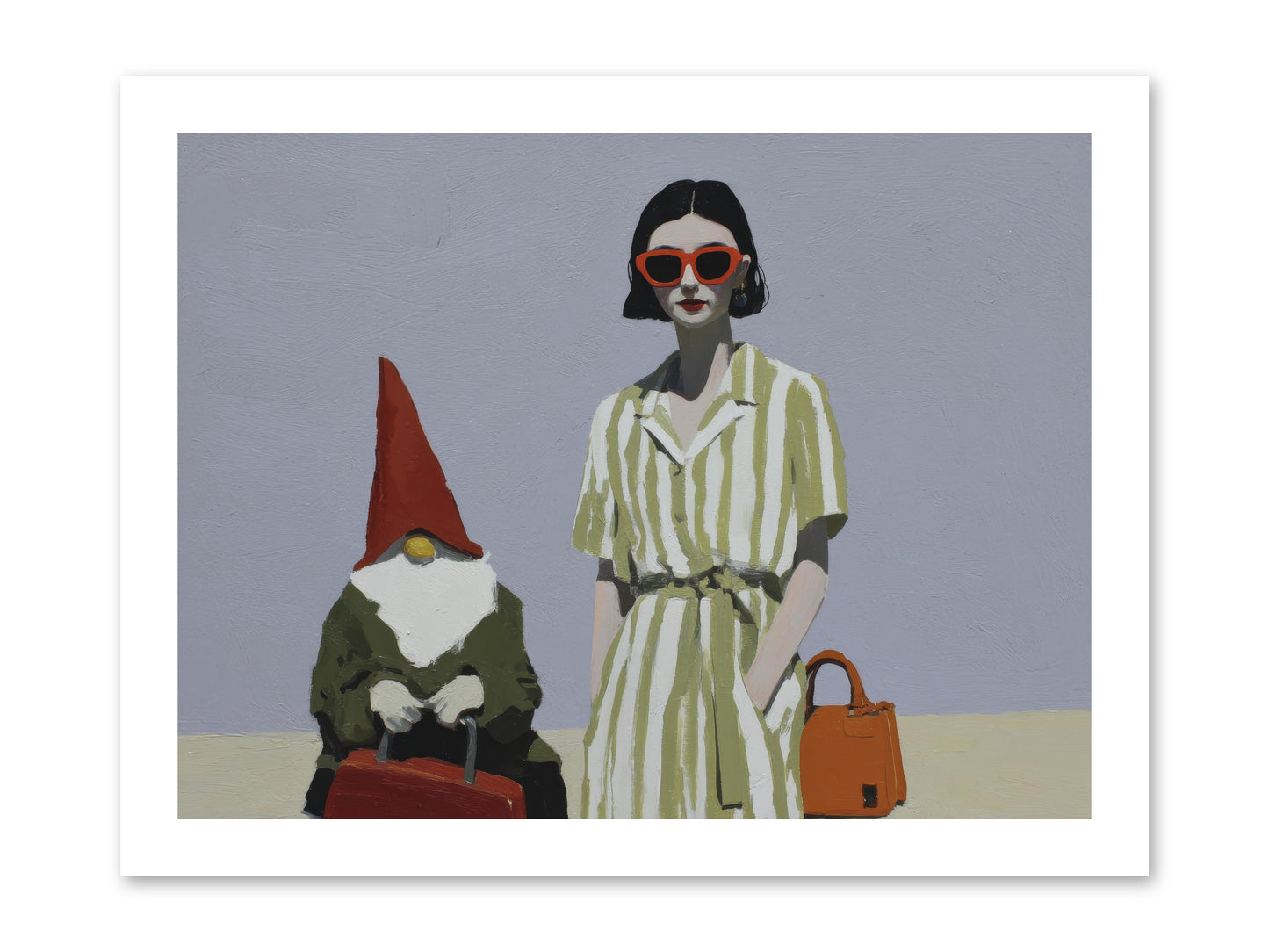 When Summer Packed Its Bags -- Paper Print 16x12