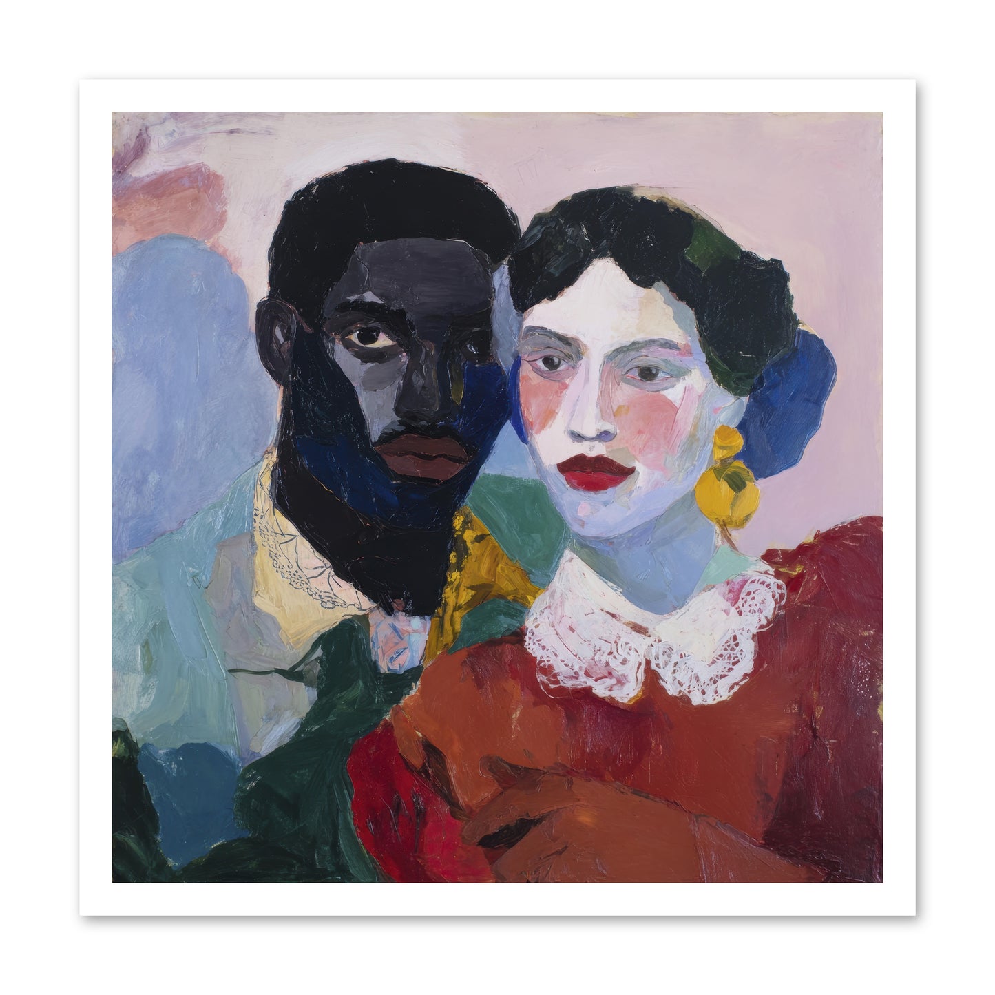 When Vermillion Was Truth -- Paper Print 24x24