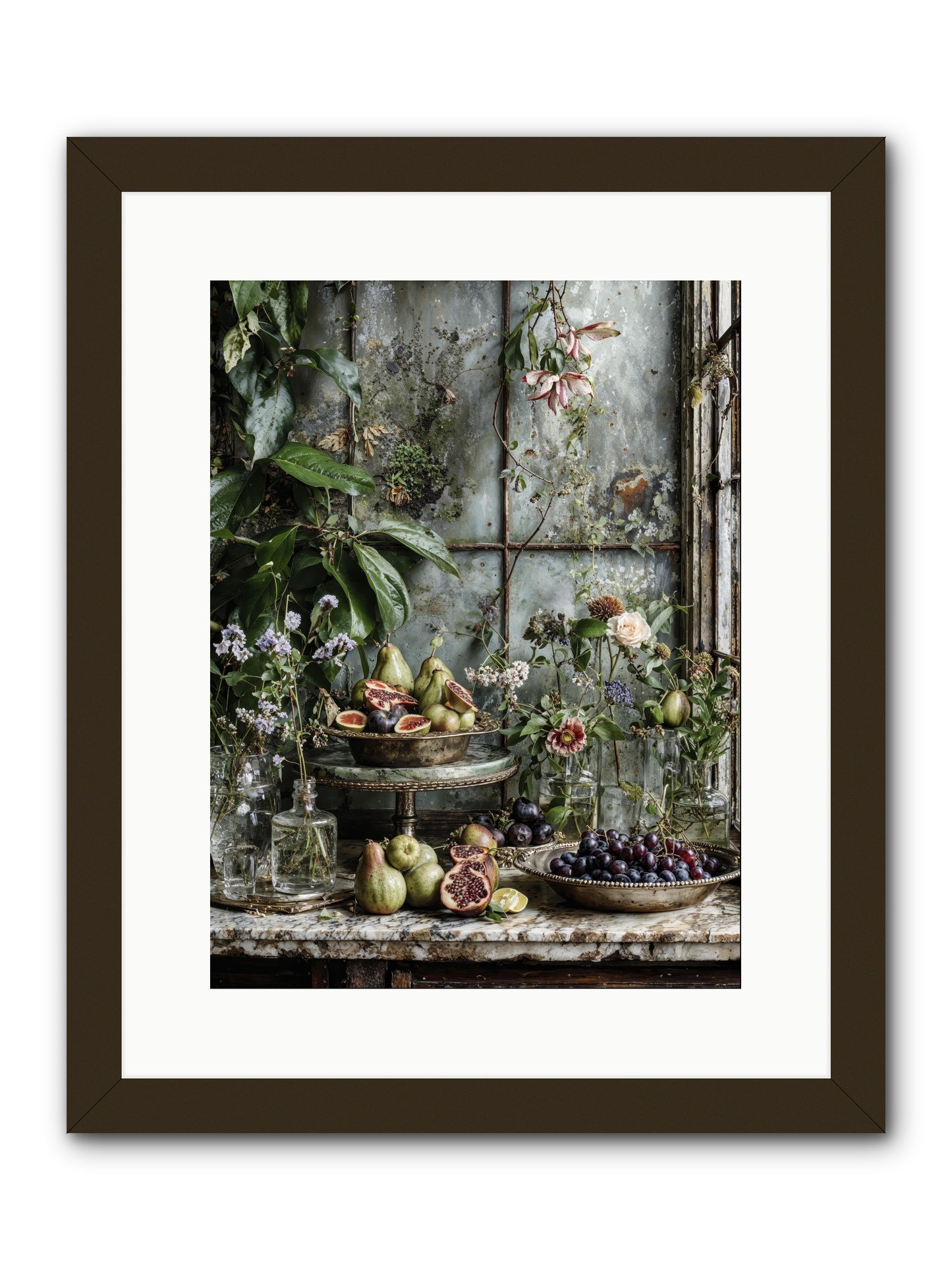 When time stops mattering -- Framed Print - Black 12x16