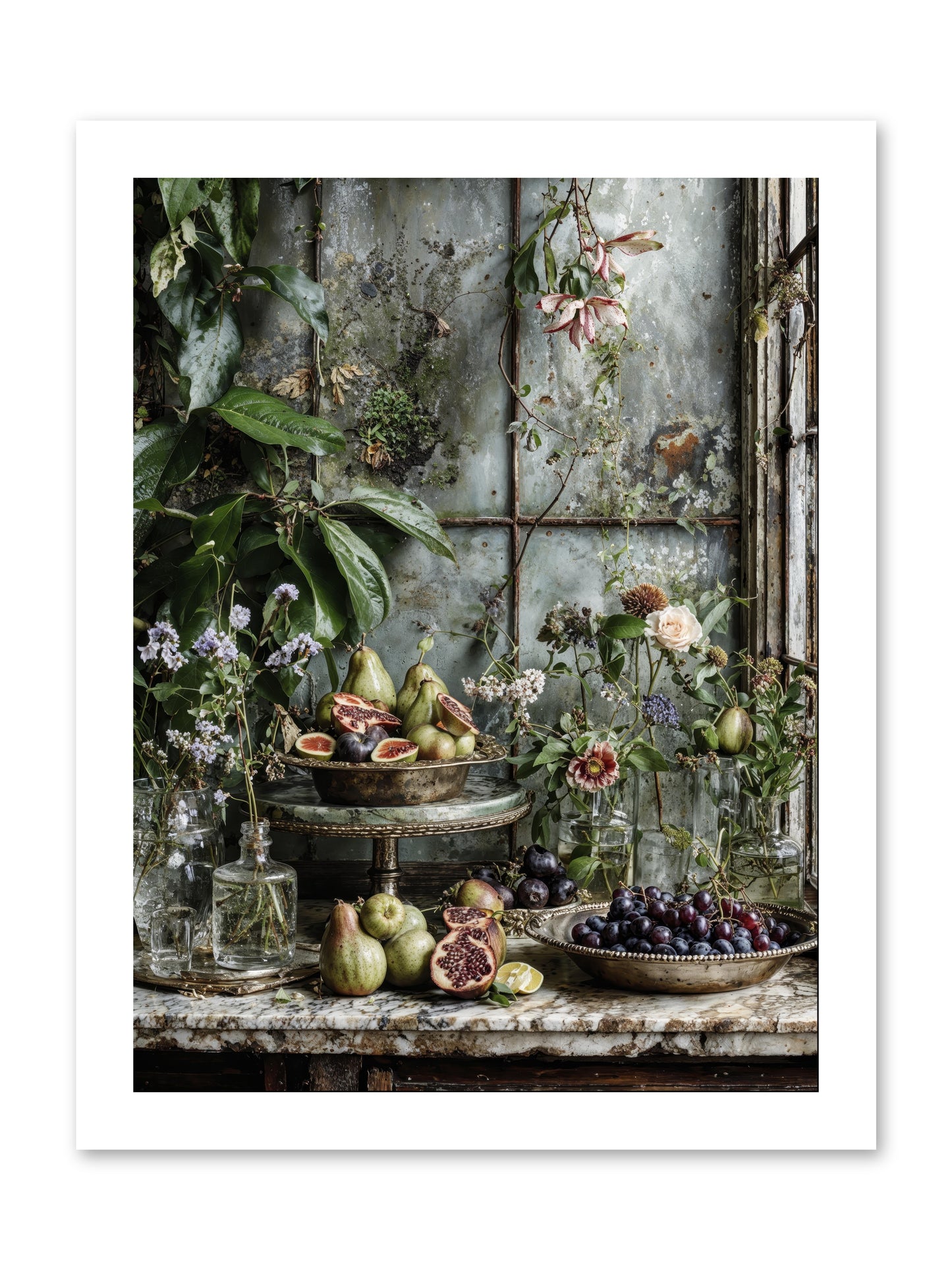 When time stops mattering -- Paper Print 12x16