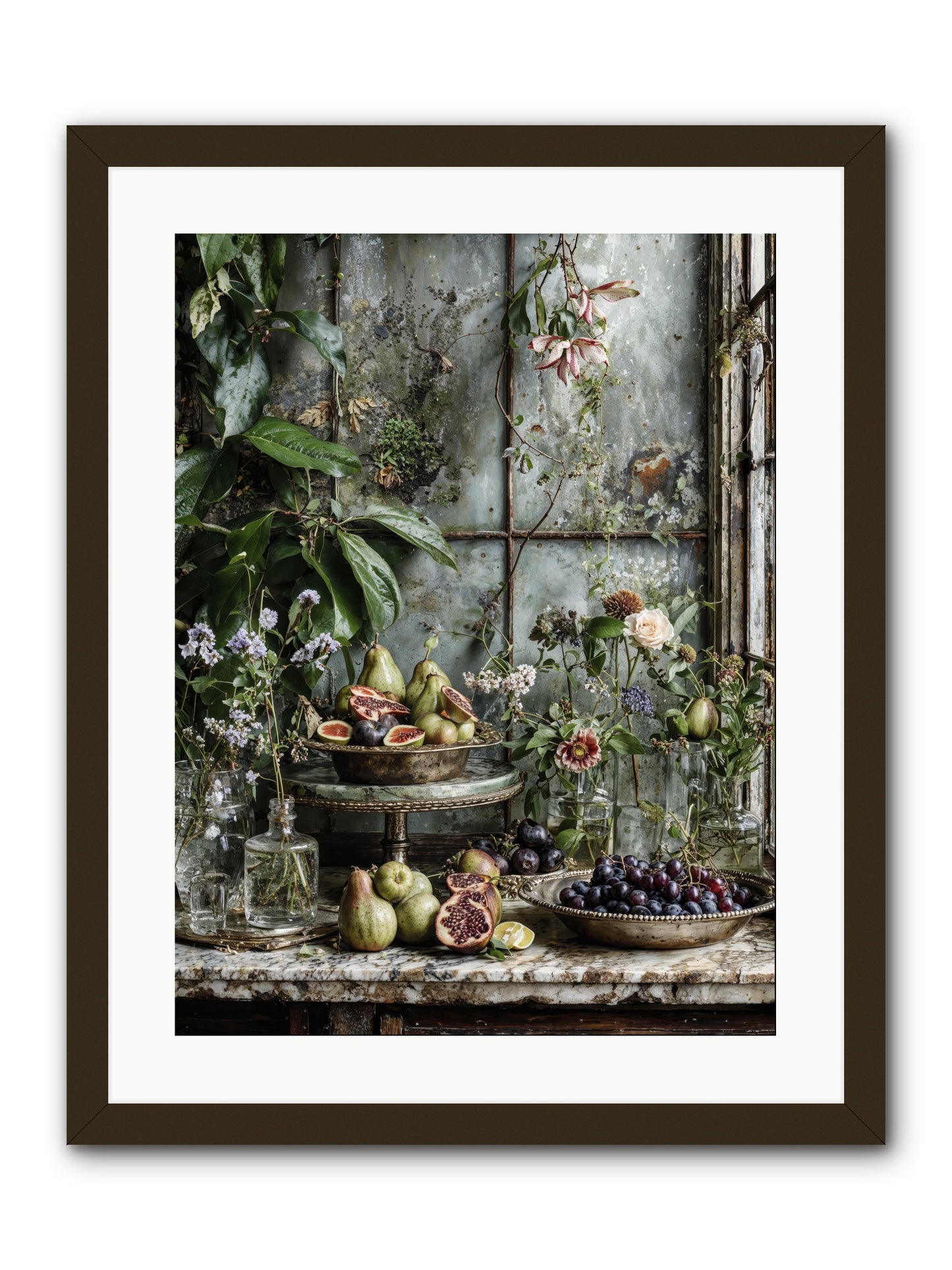 When time stops mattering -- Framed Print - Black 18x24