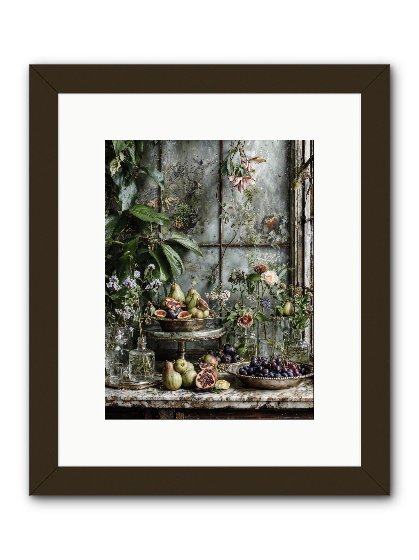 When time stops mattering -- Framed Print - Black 9x12