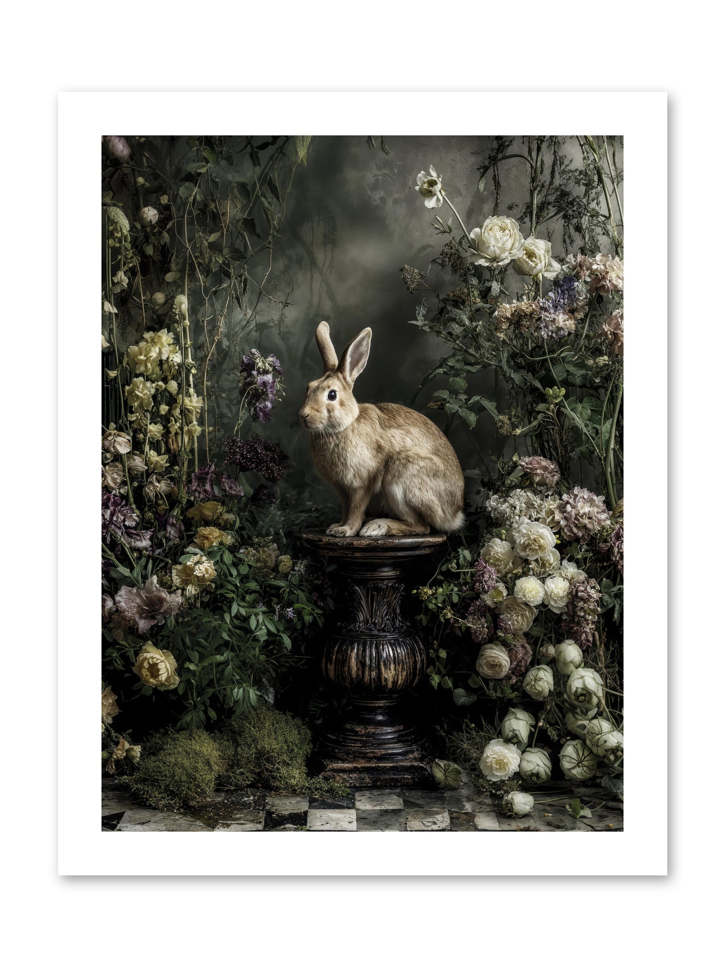 Where Angels Converge -- Loose Canvas Print 12x16