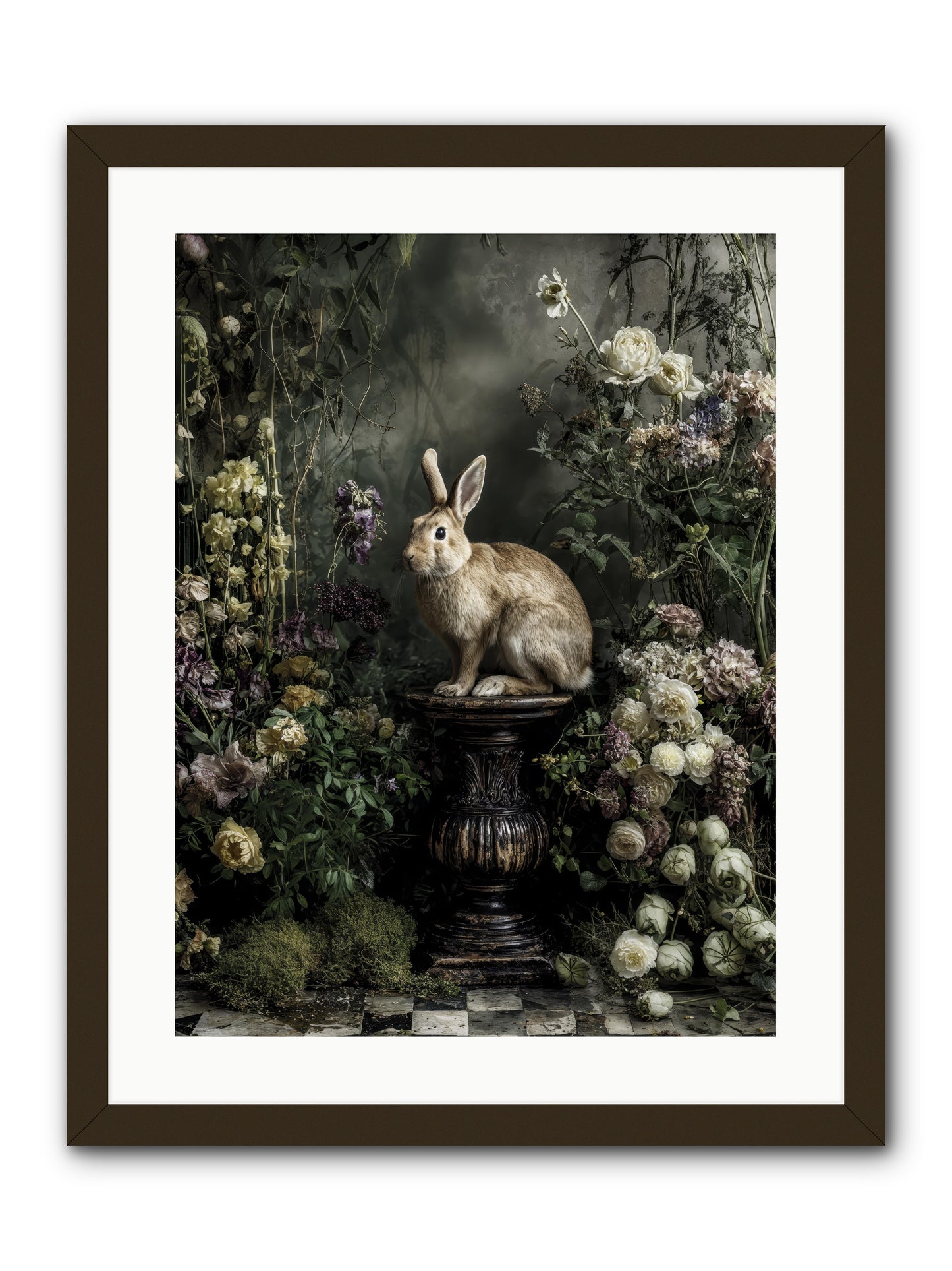 Where Angels Converge -- Framed Print - Black 18x24