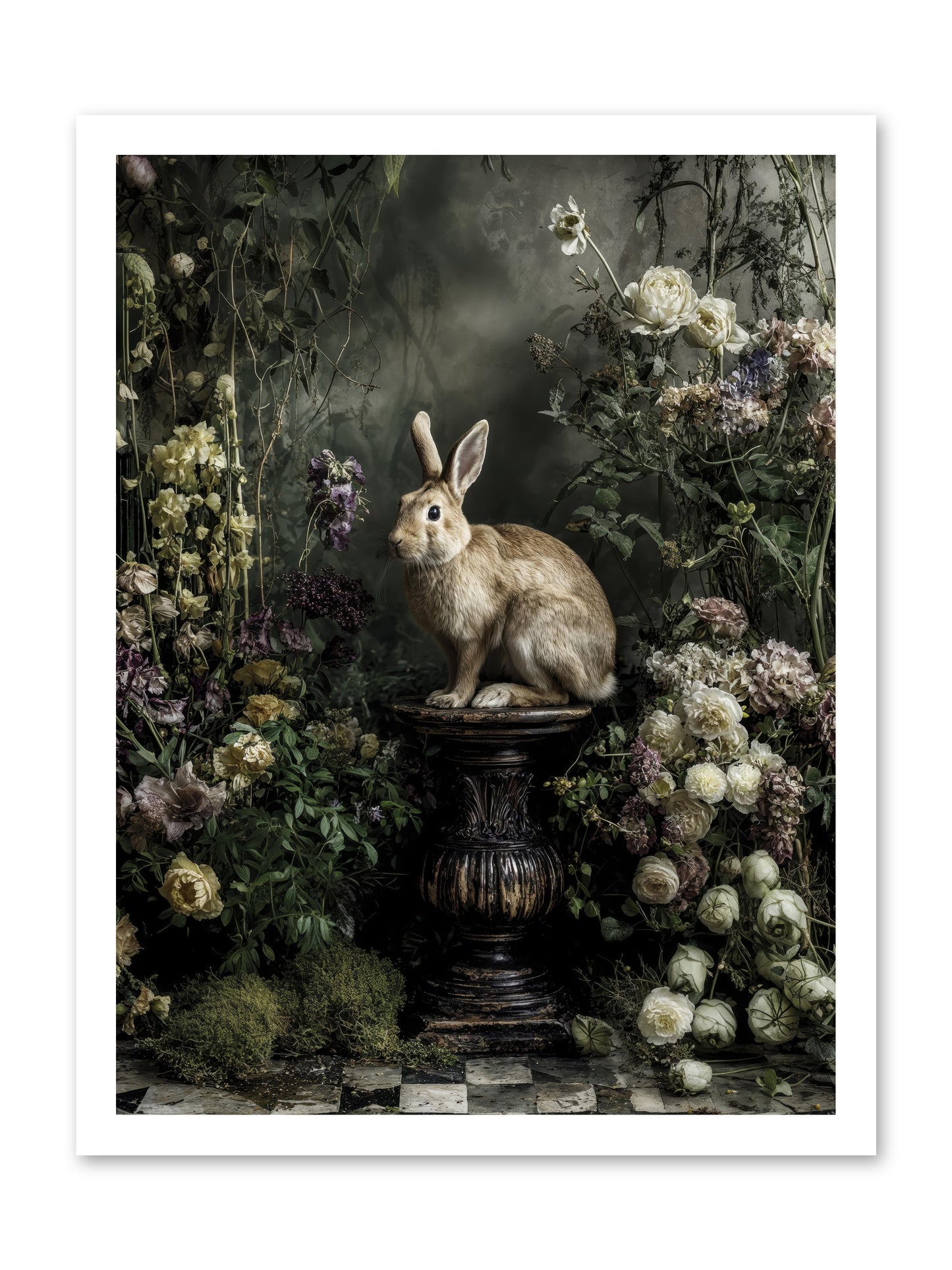 Where Angels Converge -- Loose Canvas Print 18x24