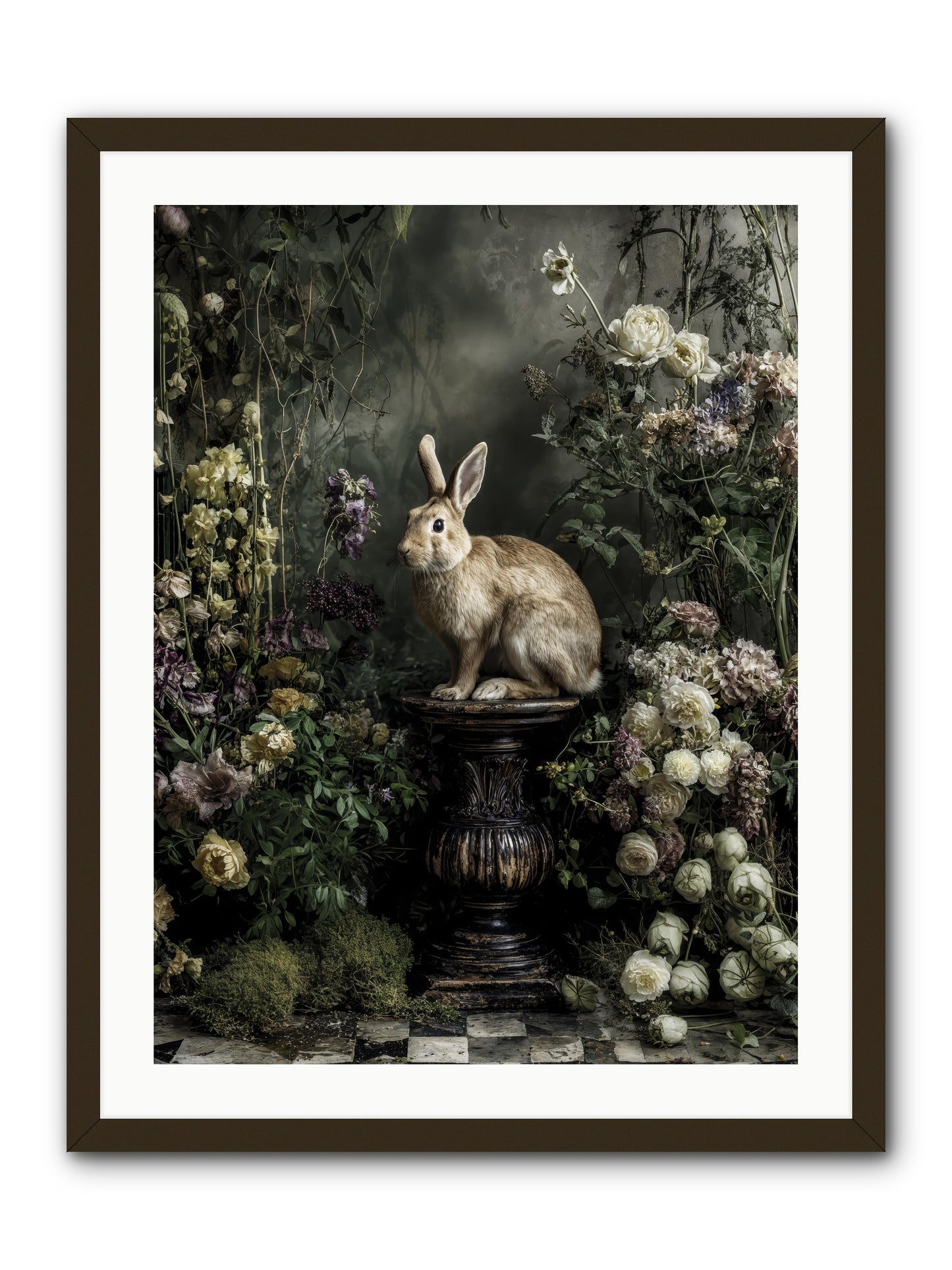 Where Angels Converge -- Framed Print - Black 24x32