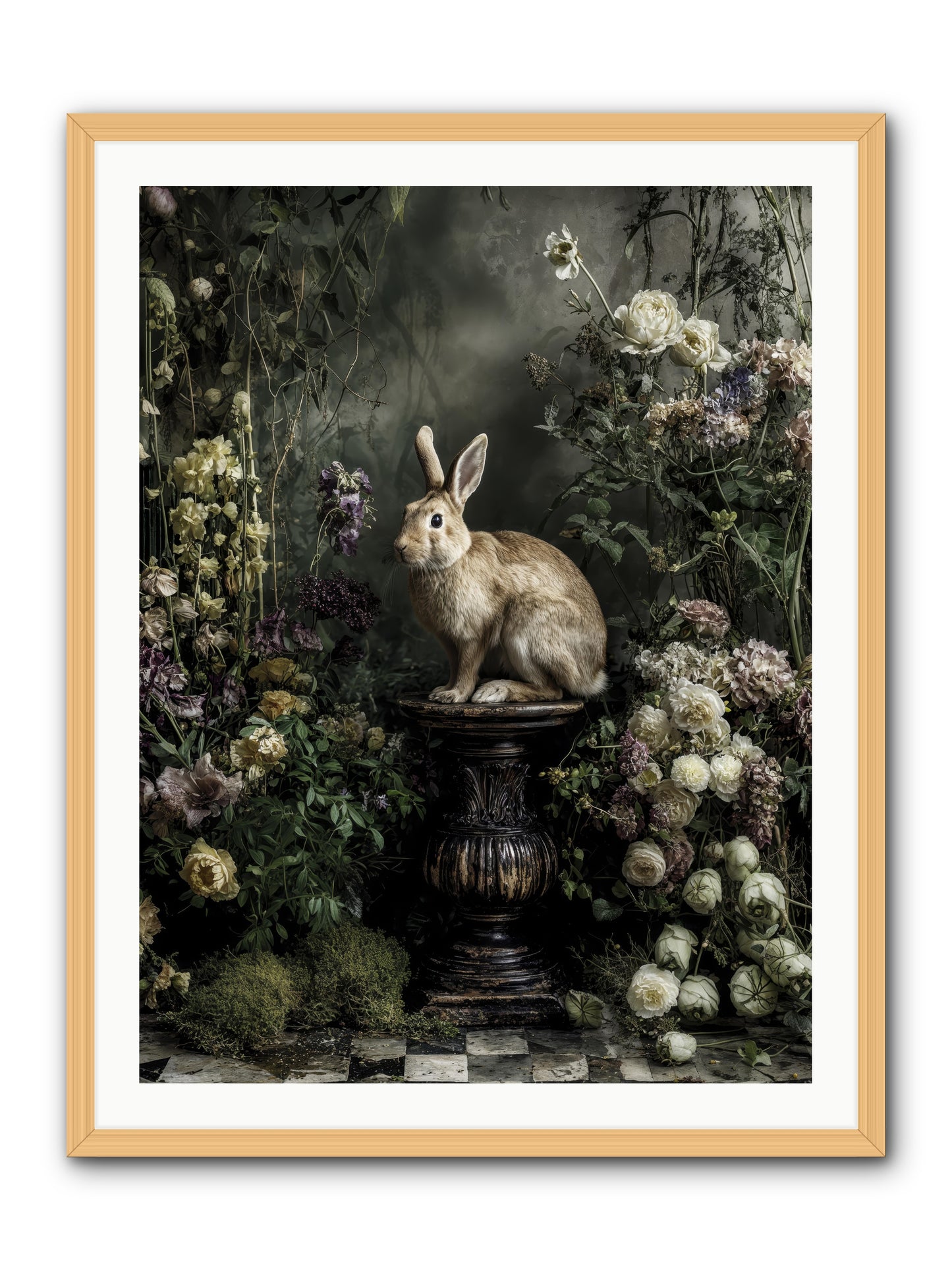 Where Angels Converge -- Framed Print - Natural 30x40