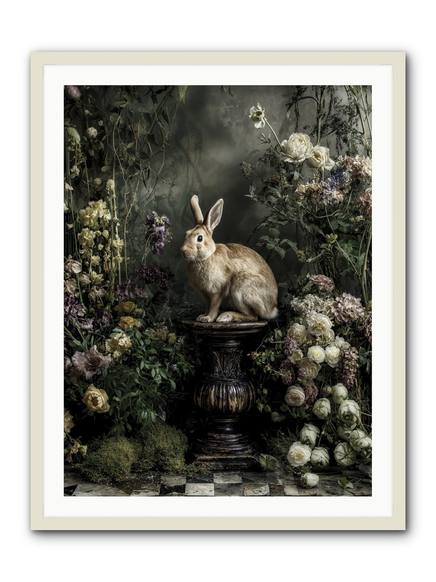 Where Angels Converge -- Framed Print - White 30x40