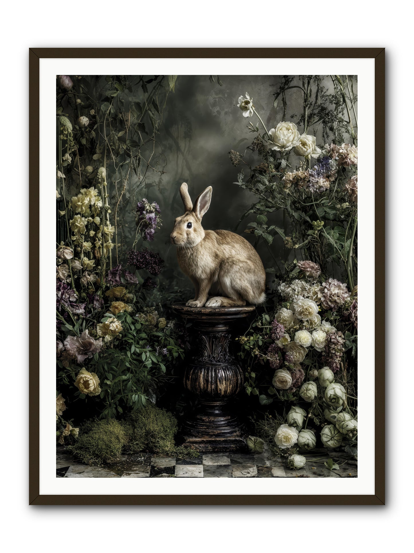Where Angels Converge -- Framed Print - Black 36x48