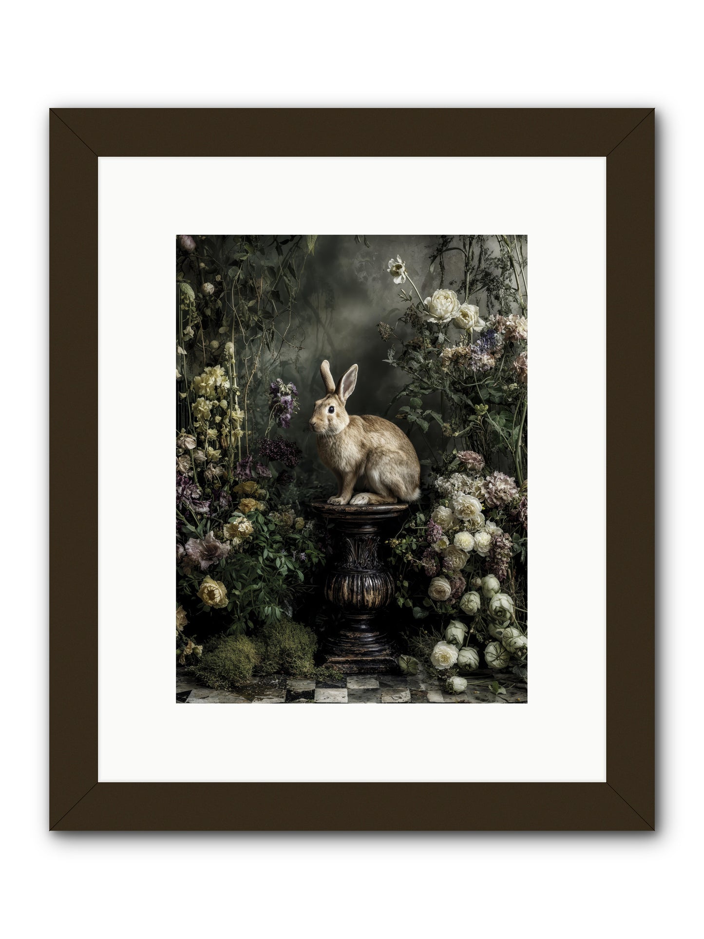 Where Angels Converge -- Framed Print - Black 9x12