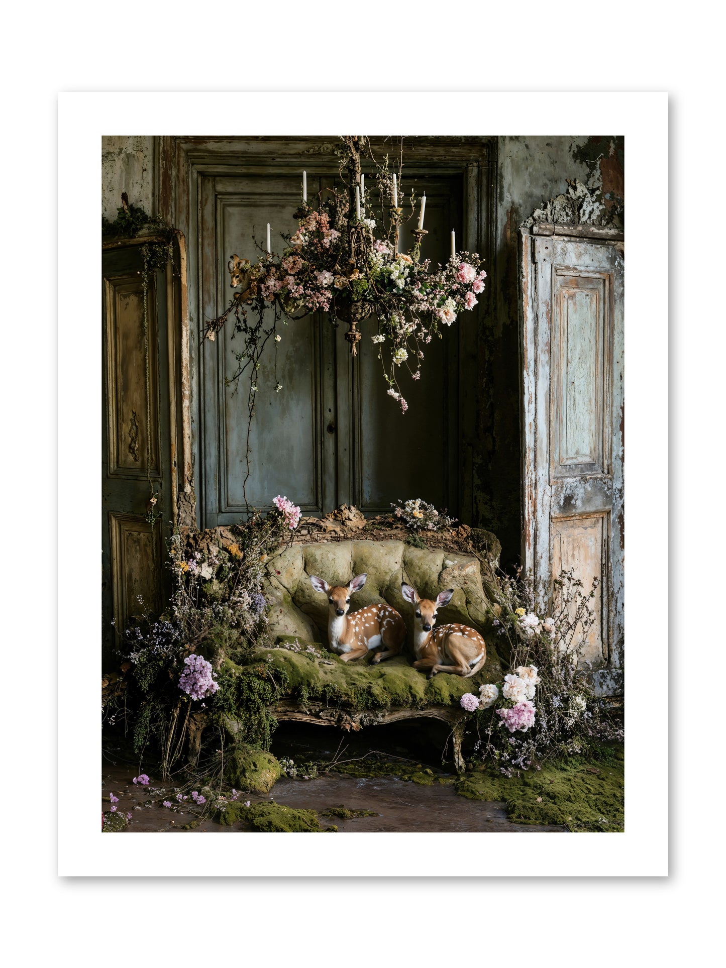Where Angels Rest -- Loose Canvas Print 12x16