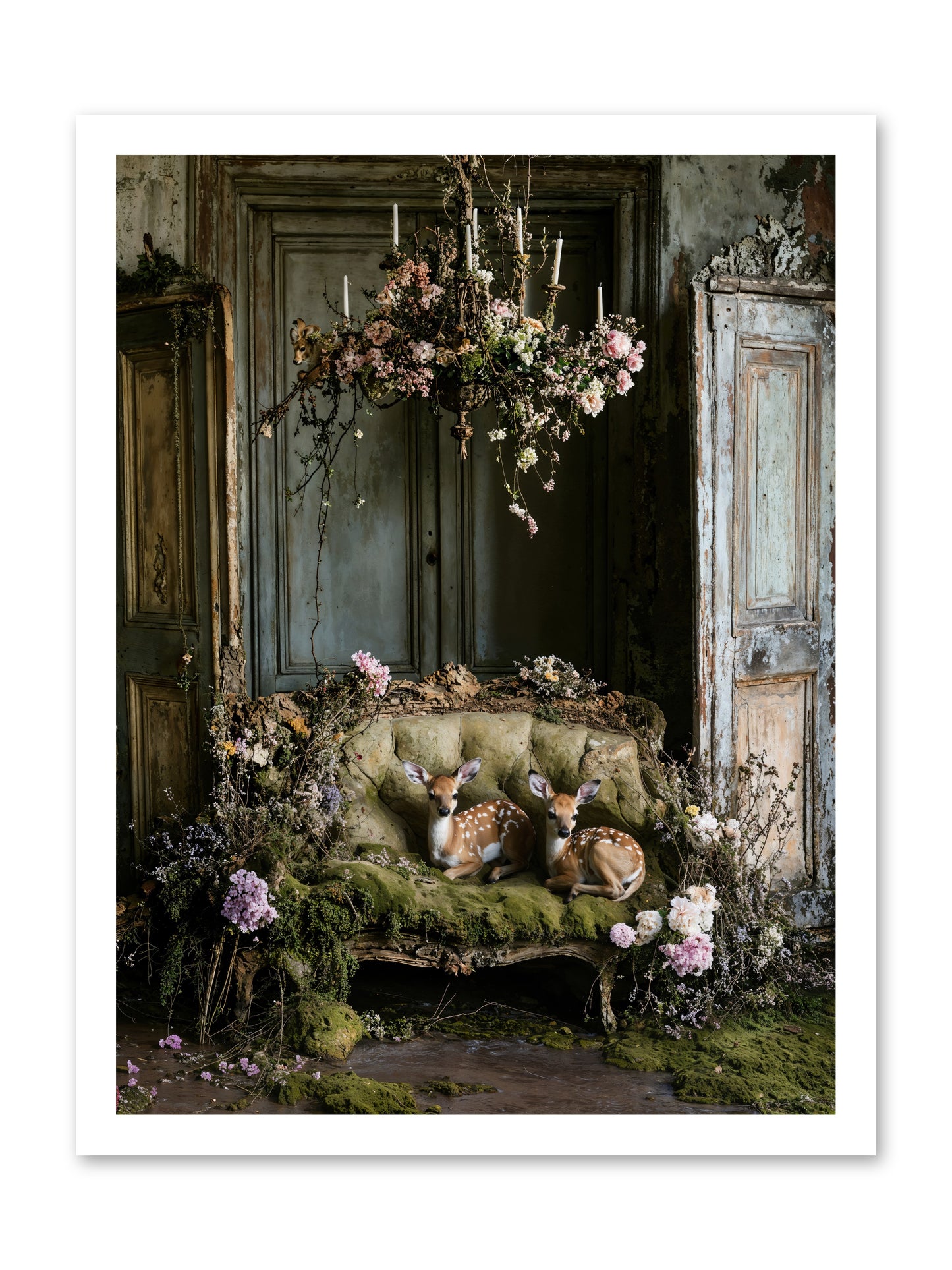 Where Angels Rest -- Loose Canvas Print 18x24