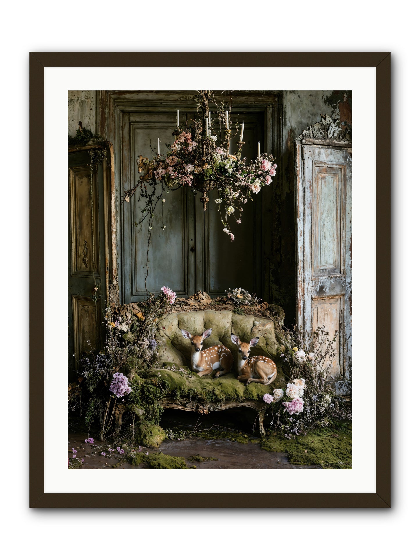 Where Angels Rest -- Framed Print - Black 24x32
