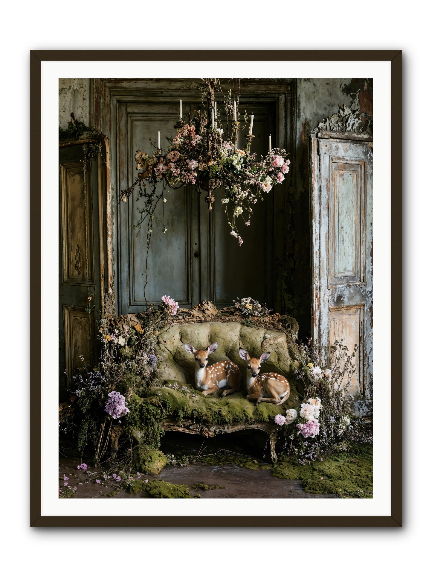 Where Angels Rest -- Framed Print - Black 36x48