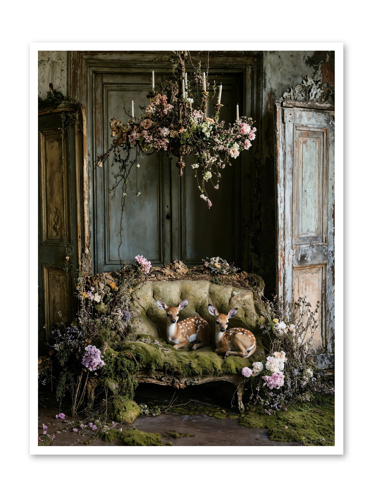 Where Angels Rest -- Loose Canvas Print 36x48