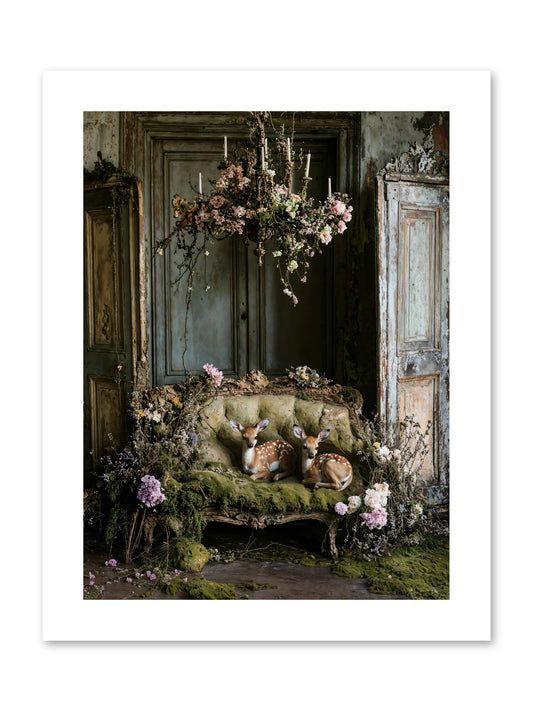 Where Angels Rest -- Paper Print 9x12