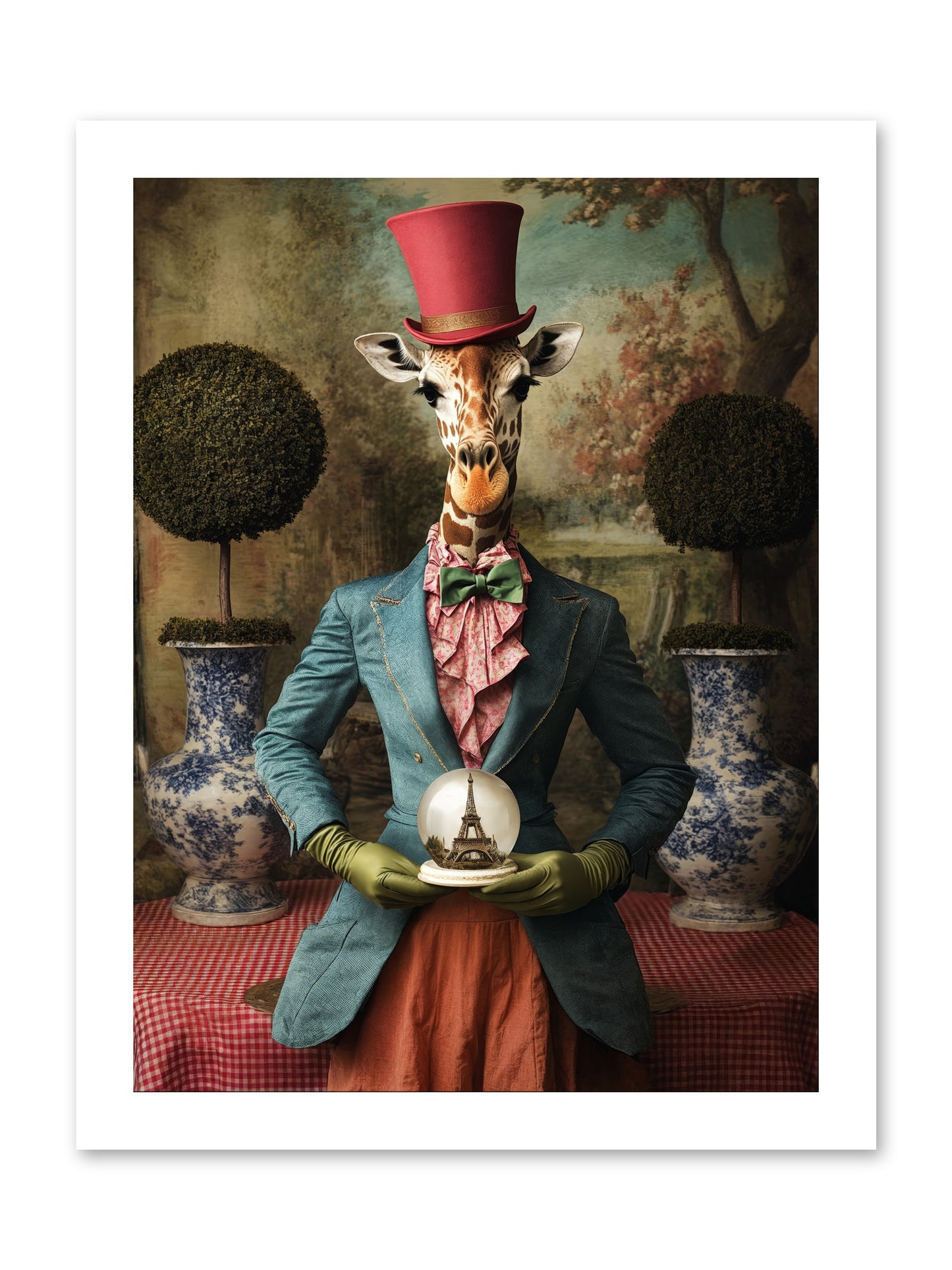 Where Hope GlimmersRez -- Paper Print 12x16