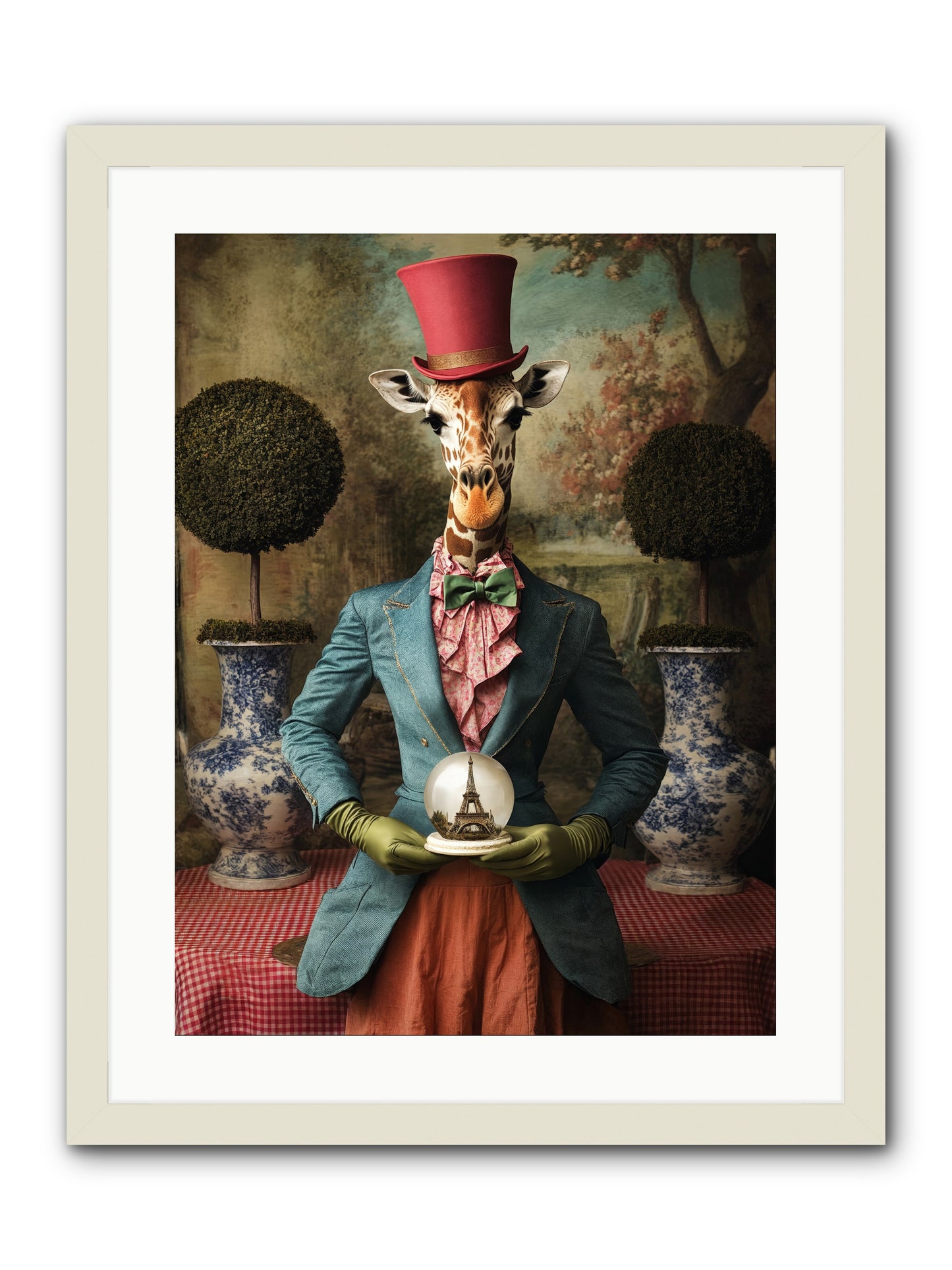 Where Hope GlimmersRez -- Framed Print - White 18x24
