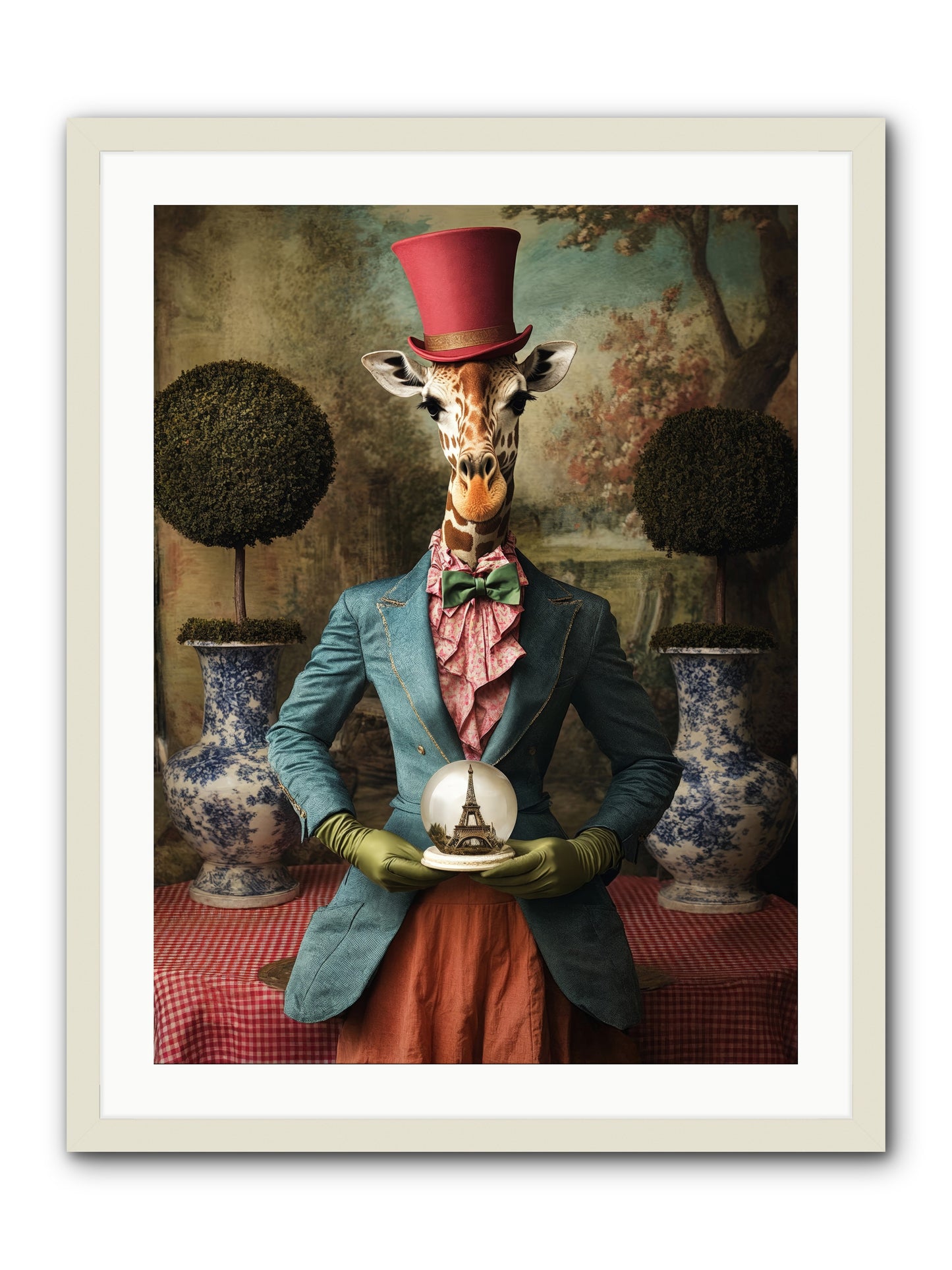 Where Hope GlimmersRez -- Framed Print - White 24x32