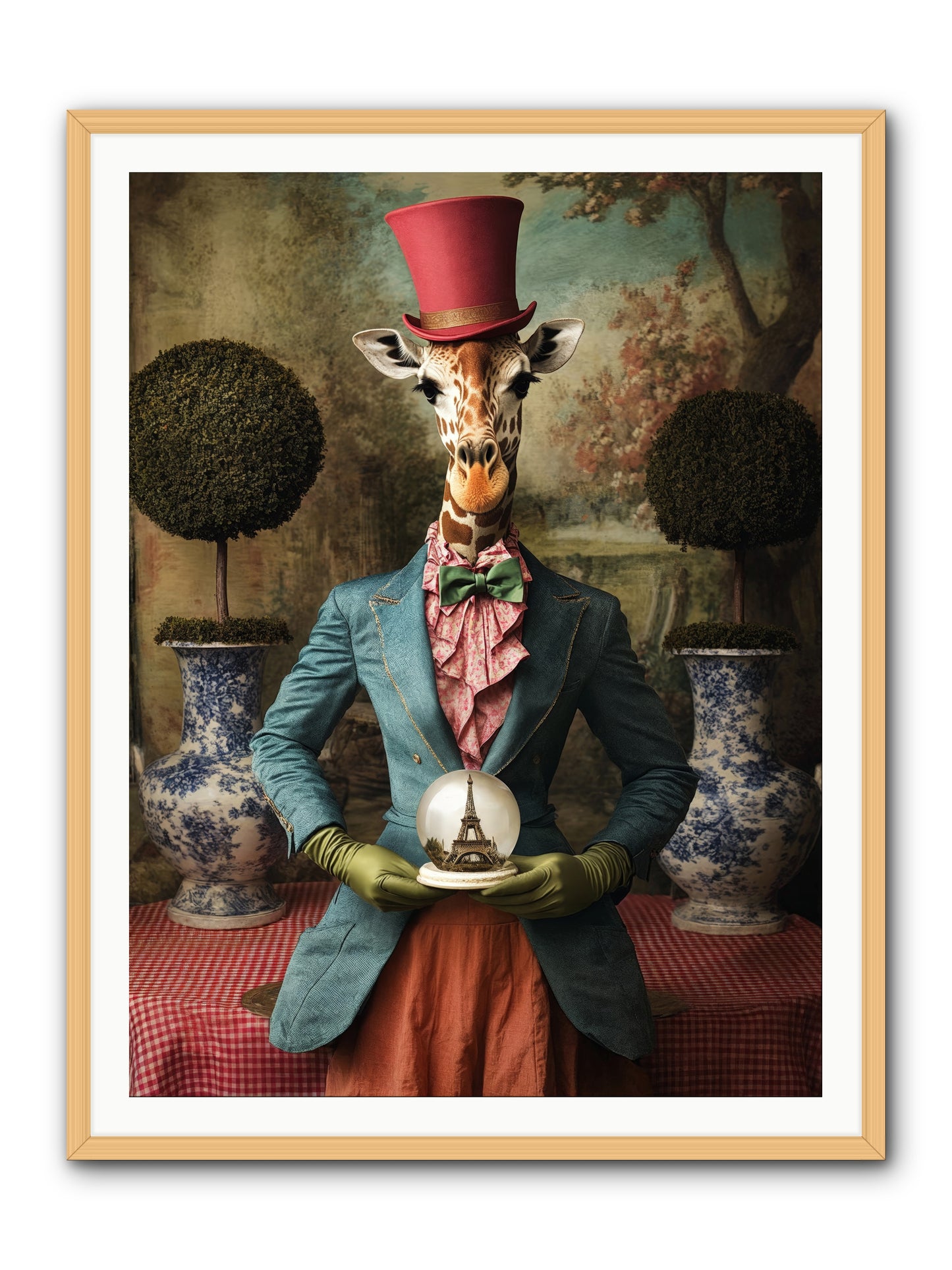 Where Hope GlimmersRez -- Framed Print - Natural 36x48