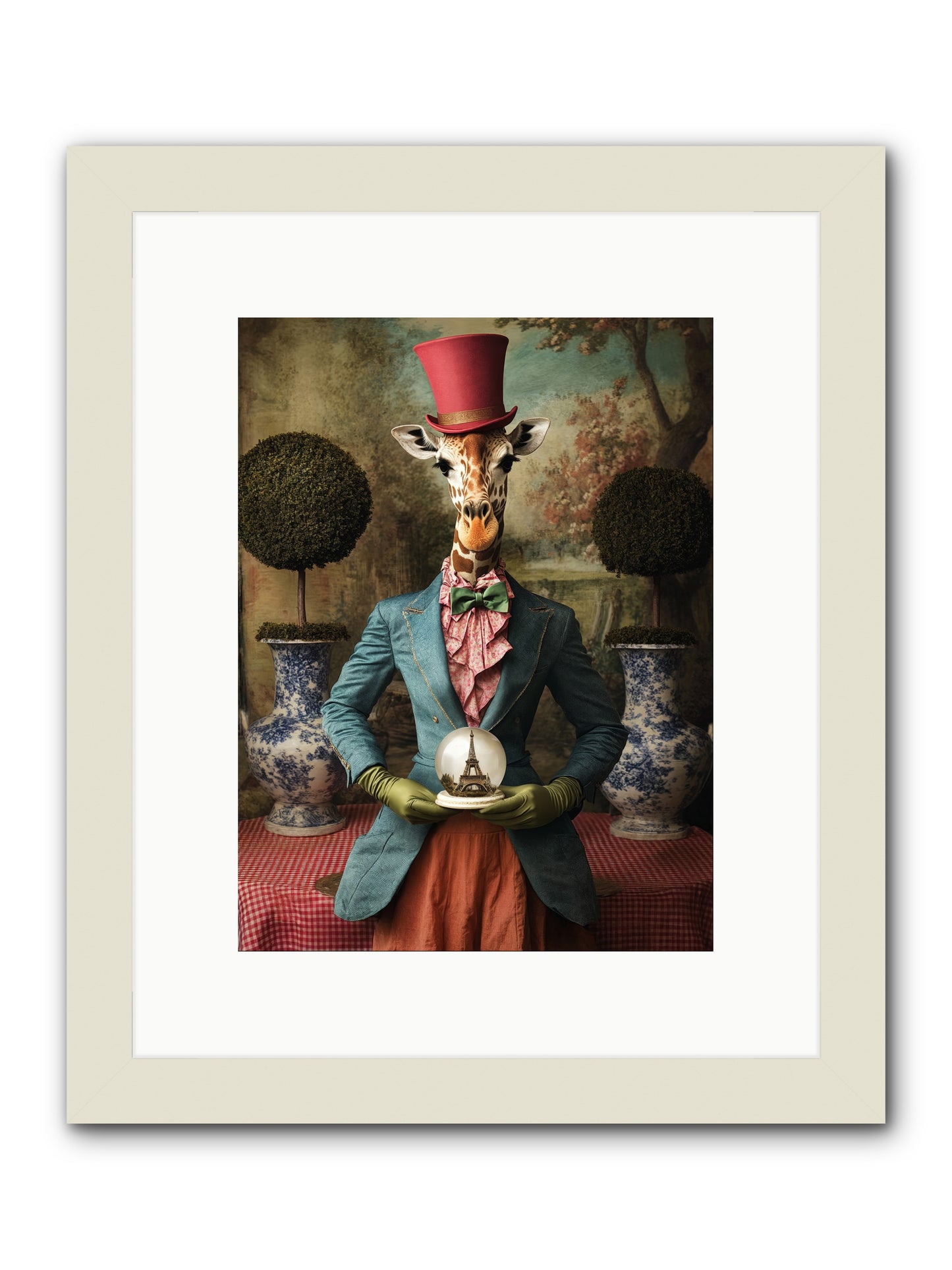 Where Hope GlimmersRez -- Framed Print - White 9x12