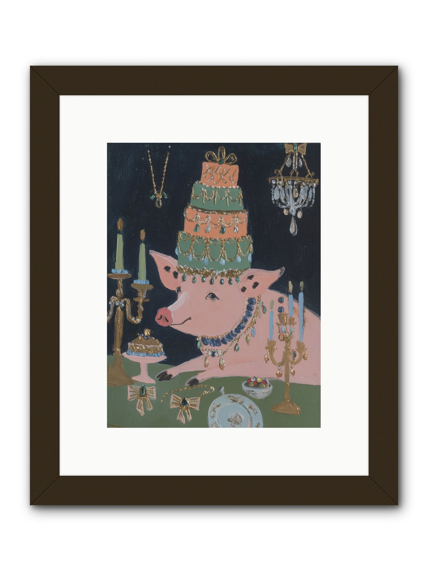 Where Joy Resides -- Framed Print - Black 9x12