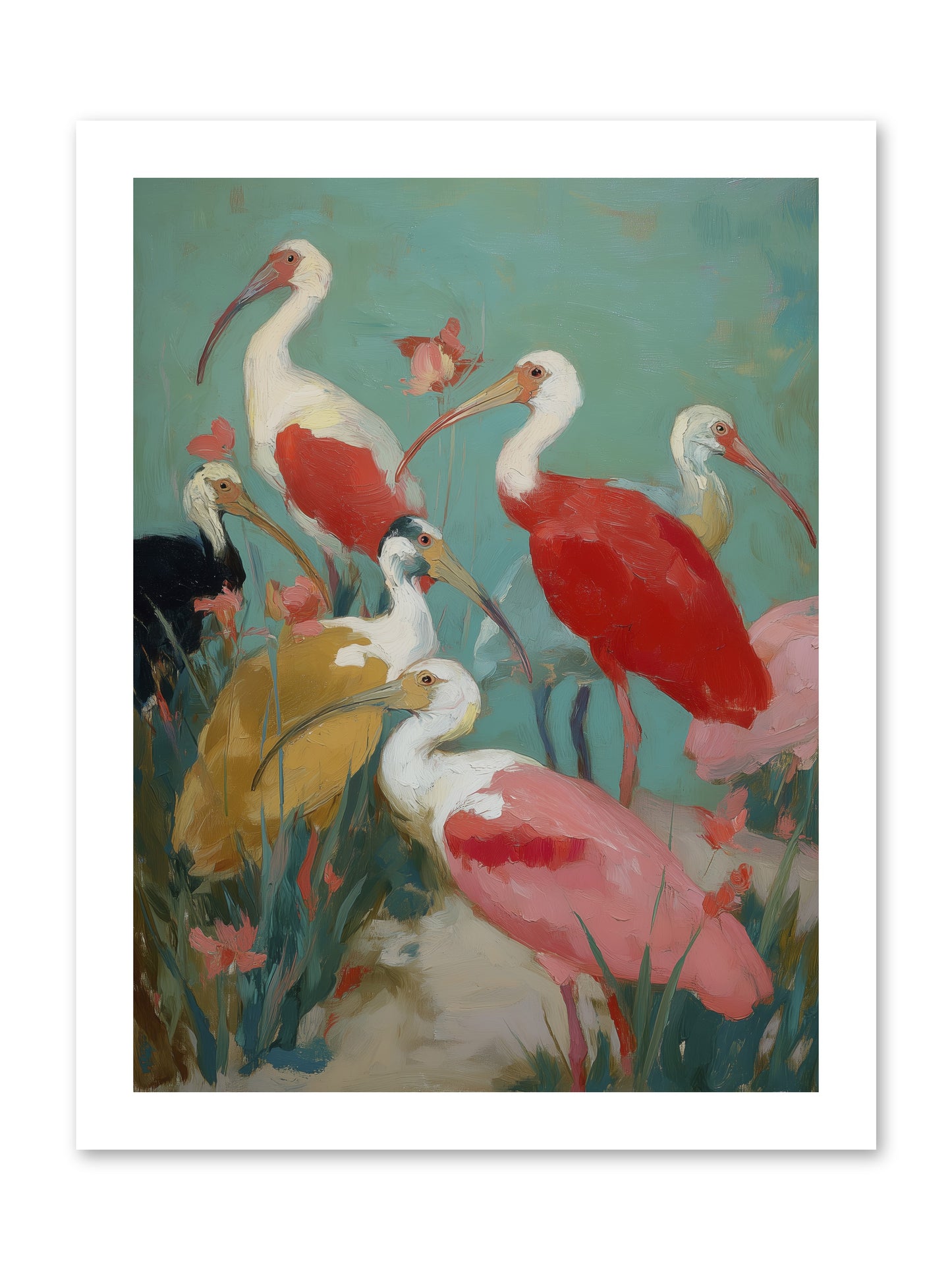 Where Land Meets Sea -- Loose Canvas Print 12x16