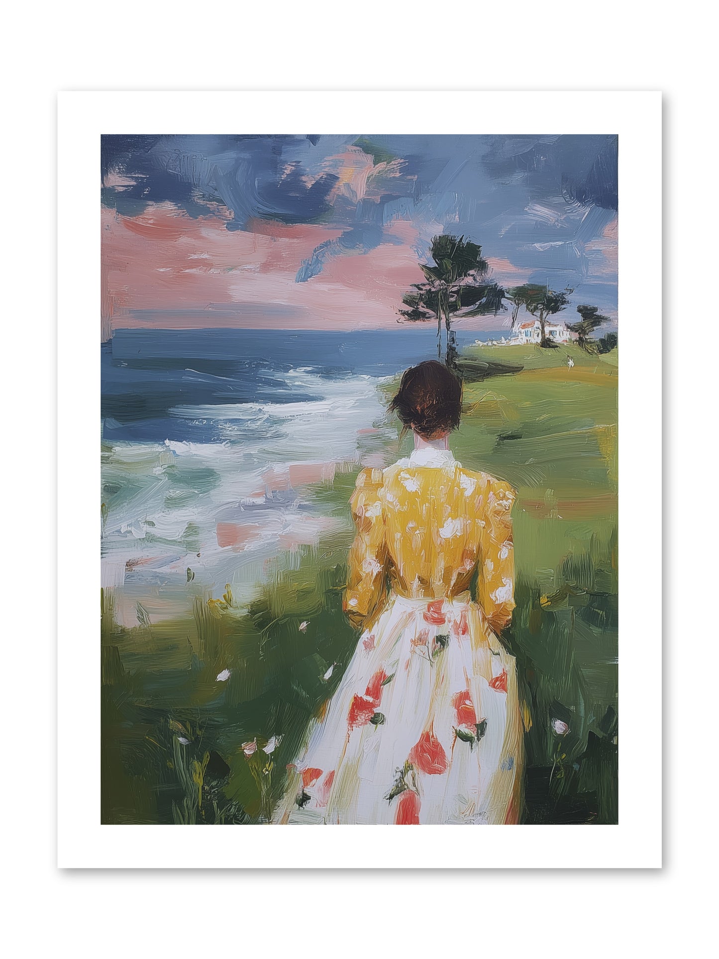 Where Lemons Bloom -- Paper Print 12x16