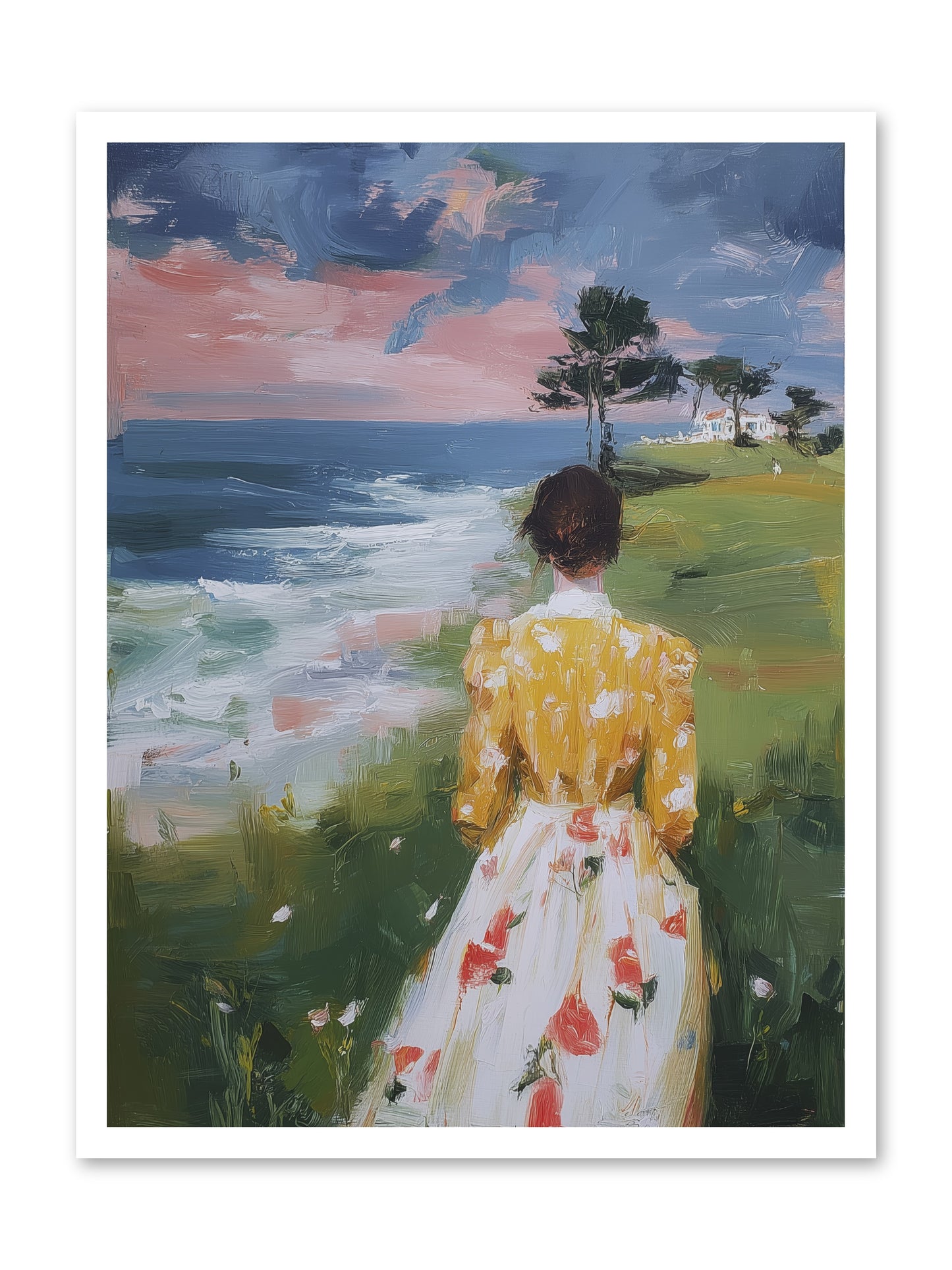 Where Lemons Bloom -- Paper Print 24x32