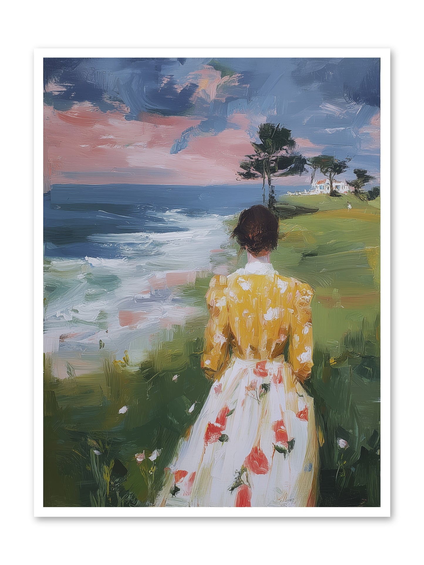 Where Lemons Bloom -- Loose Canvas Print 36x48