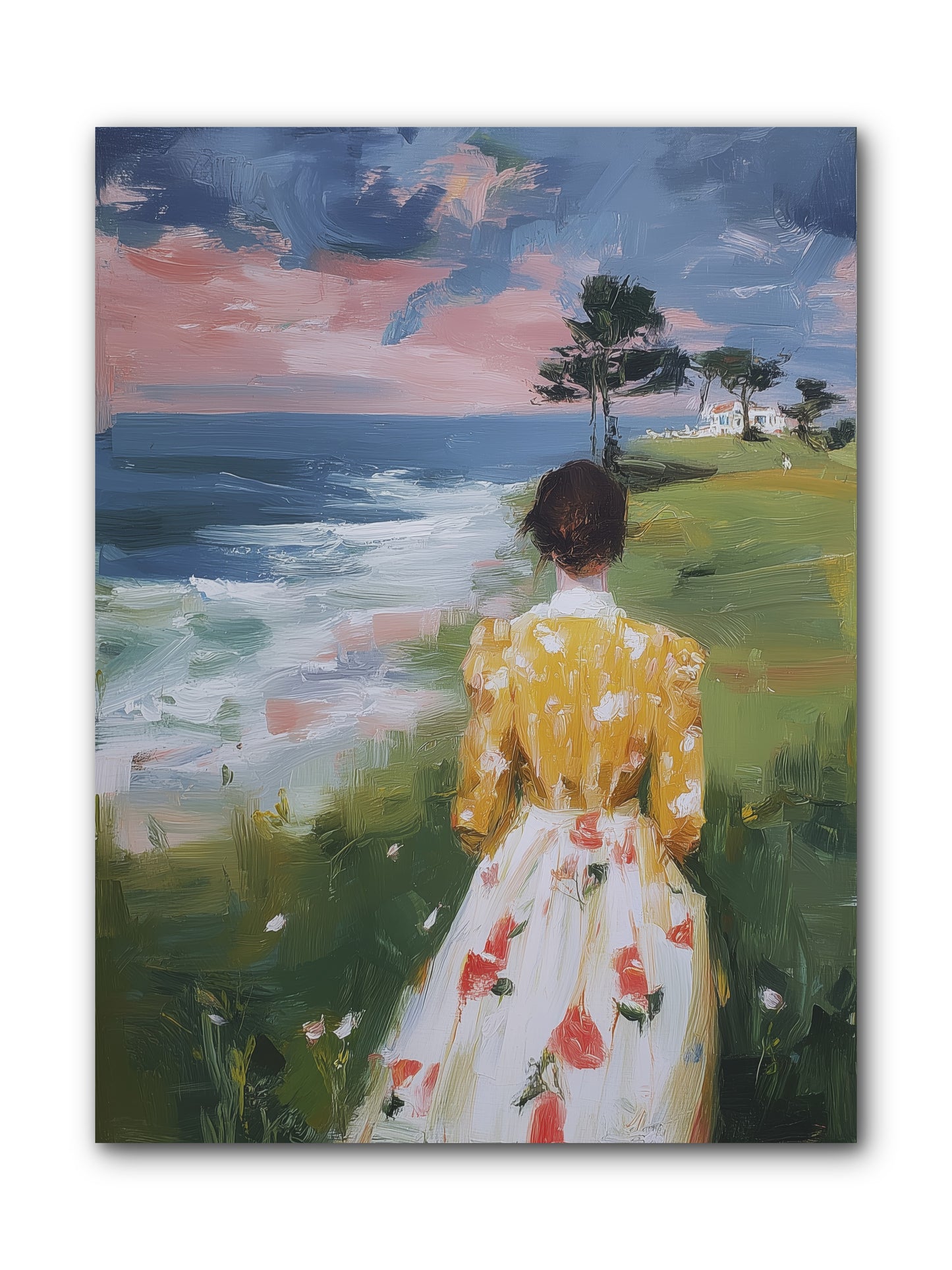 Where Lemons Bloom -- Wrapped Canvas 9x12