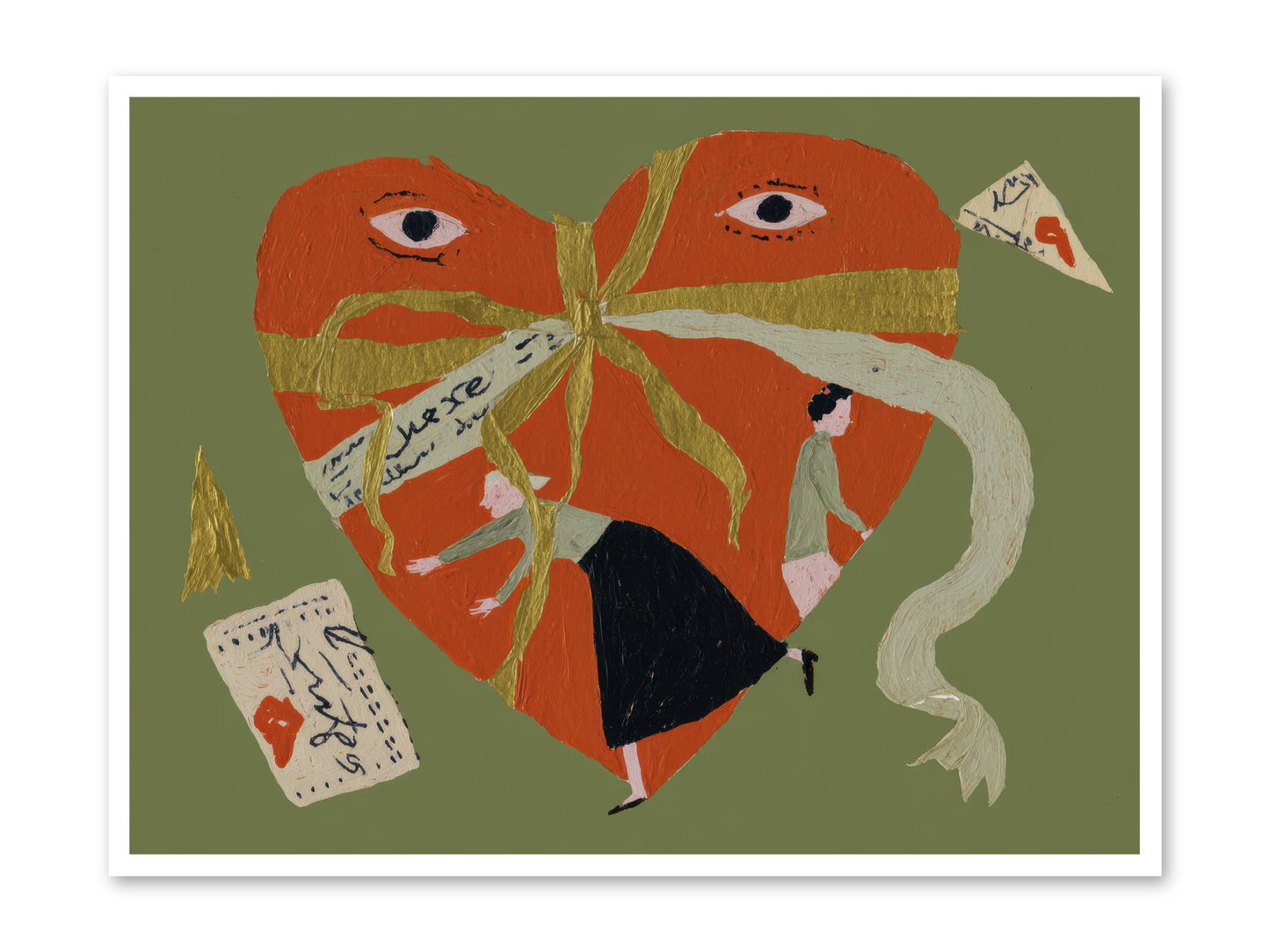 Where Love Takes Many Forms -- Loose Canvas Print 48x36