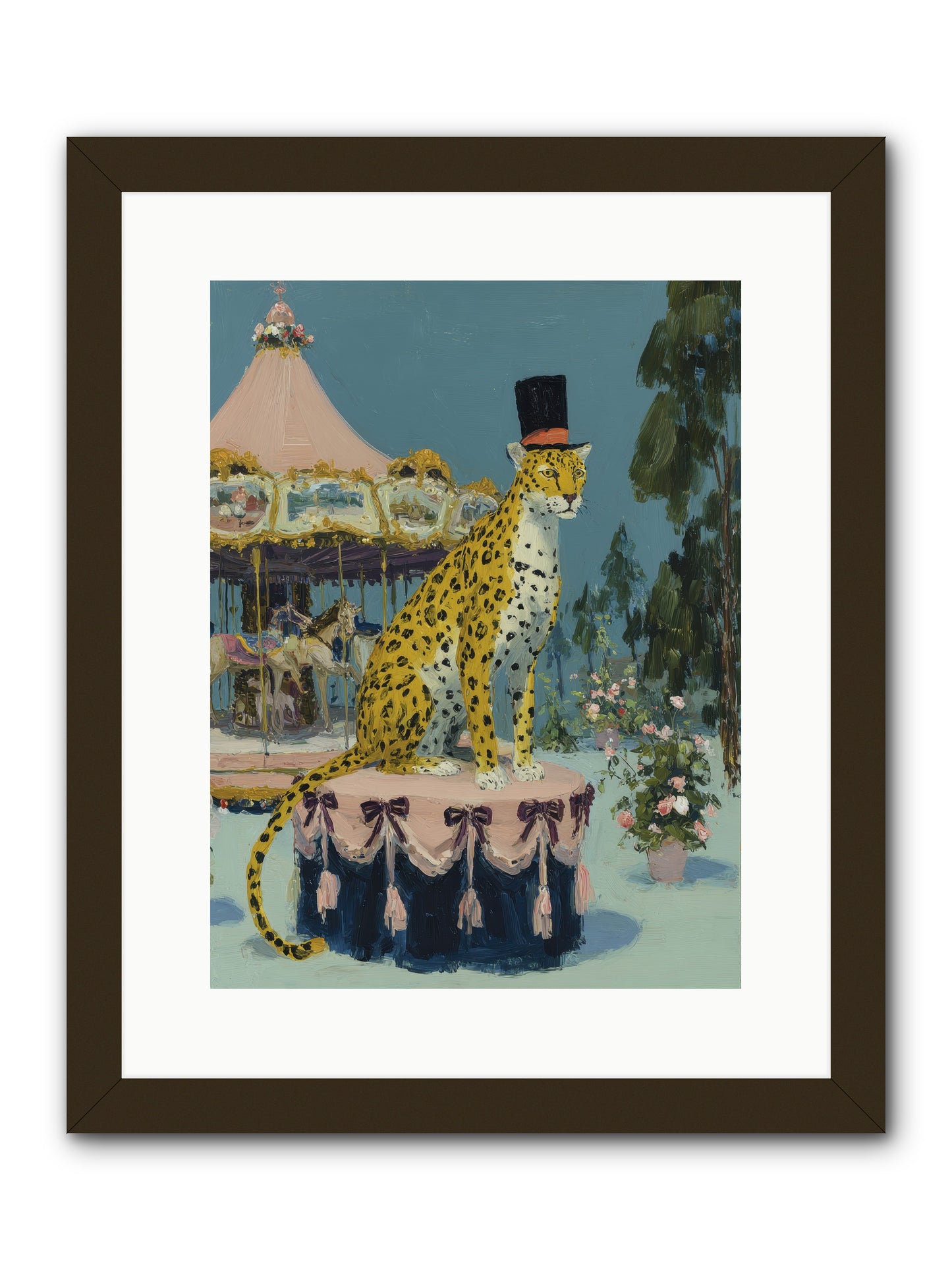 Where Magic Lingers -- Framed Print - Black 12x16