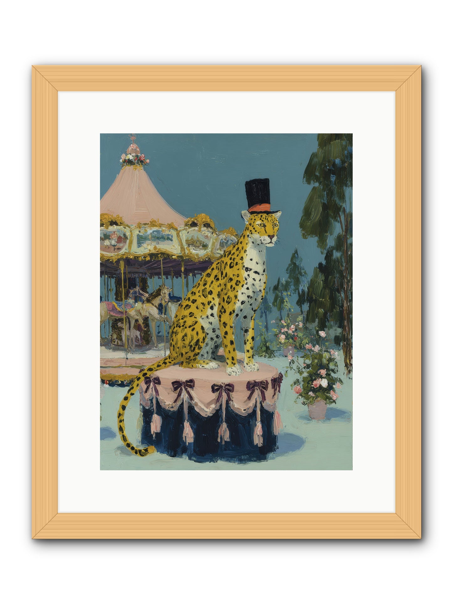 Where Magic Lingers -- Framed Print - Natural 12x16