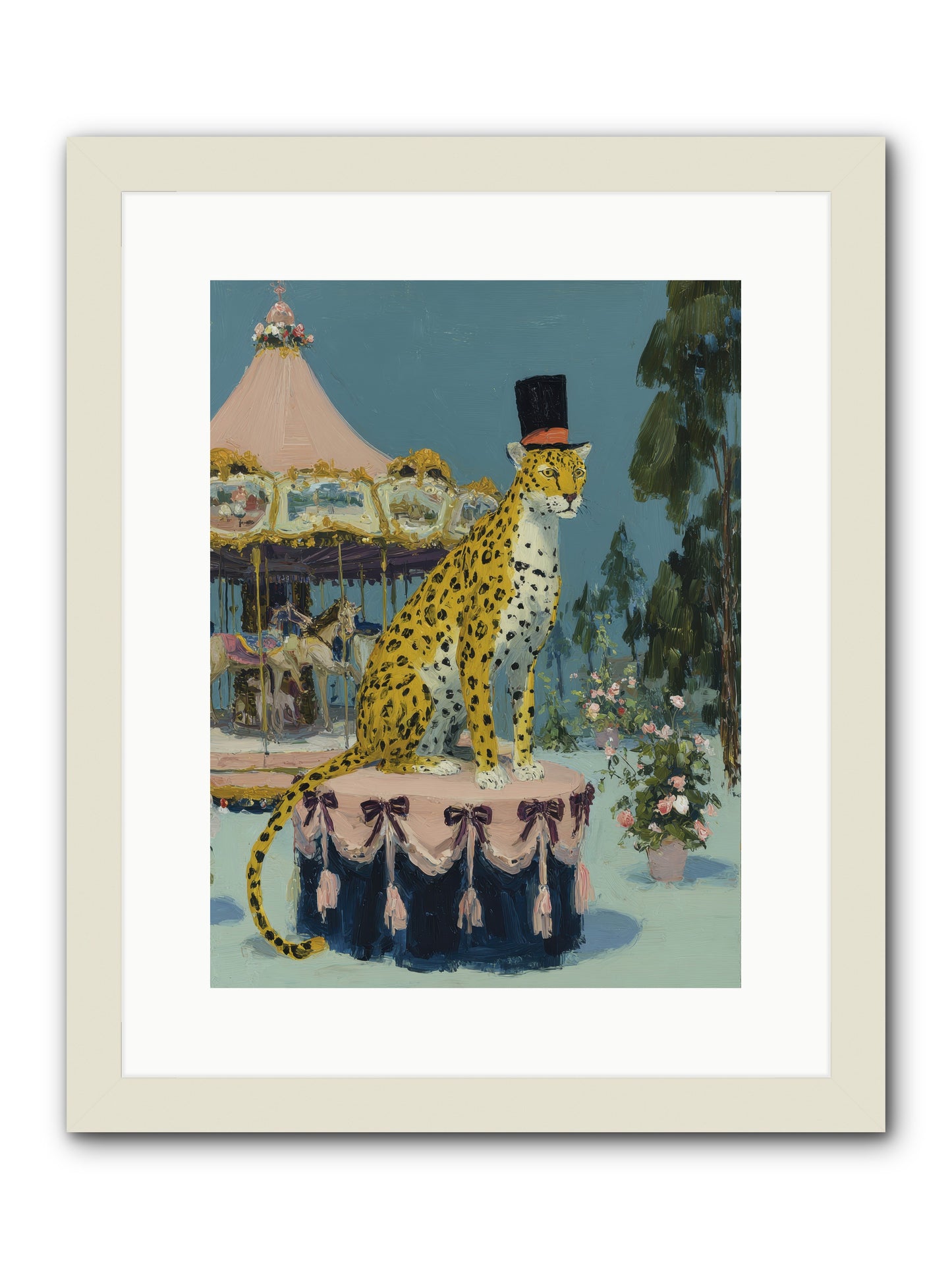 Where Magic Lingers -- Framed Print - White 12x16