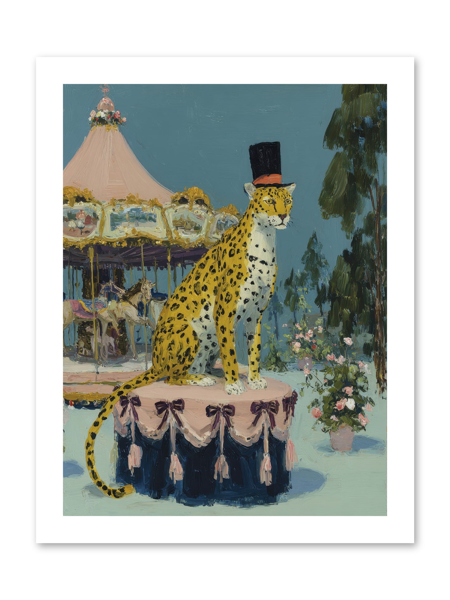 Where Magic Lingers -- Loose Canvas Print 12x16