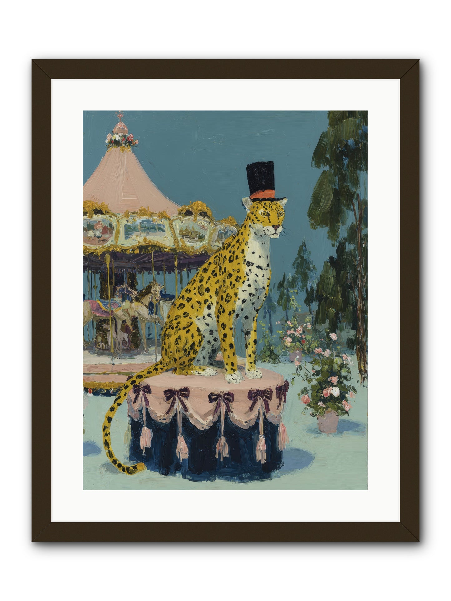 Where Magic Lingers -- Framed Print - Black 18x24