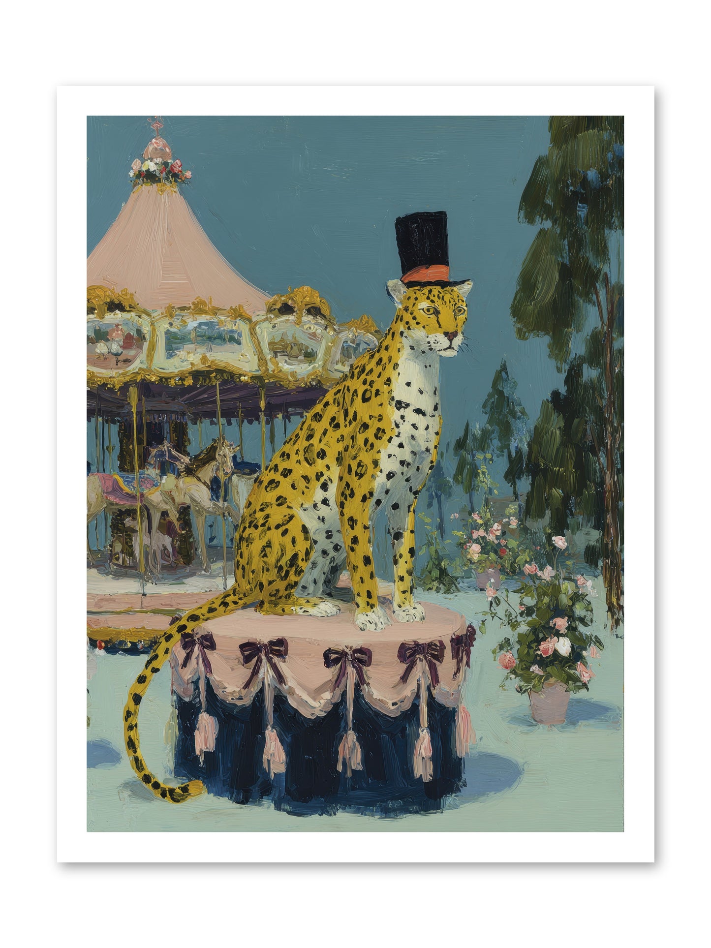 Where Magic Lingers -- Loose Canvas Print 18x24
