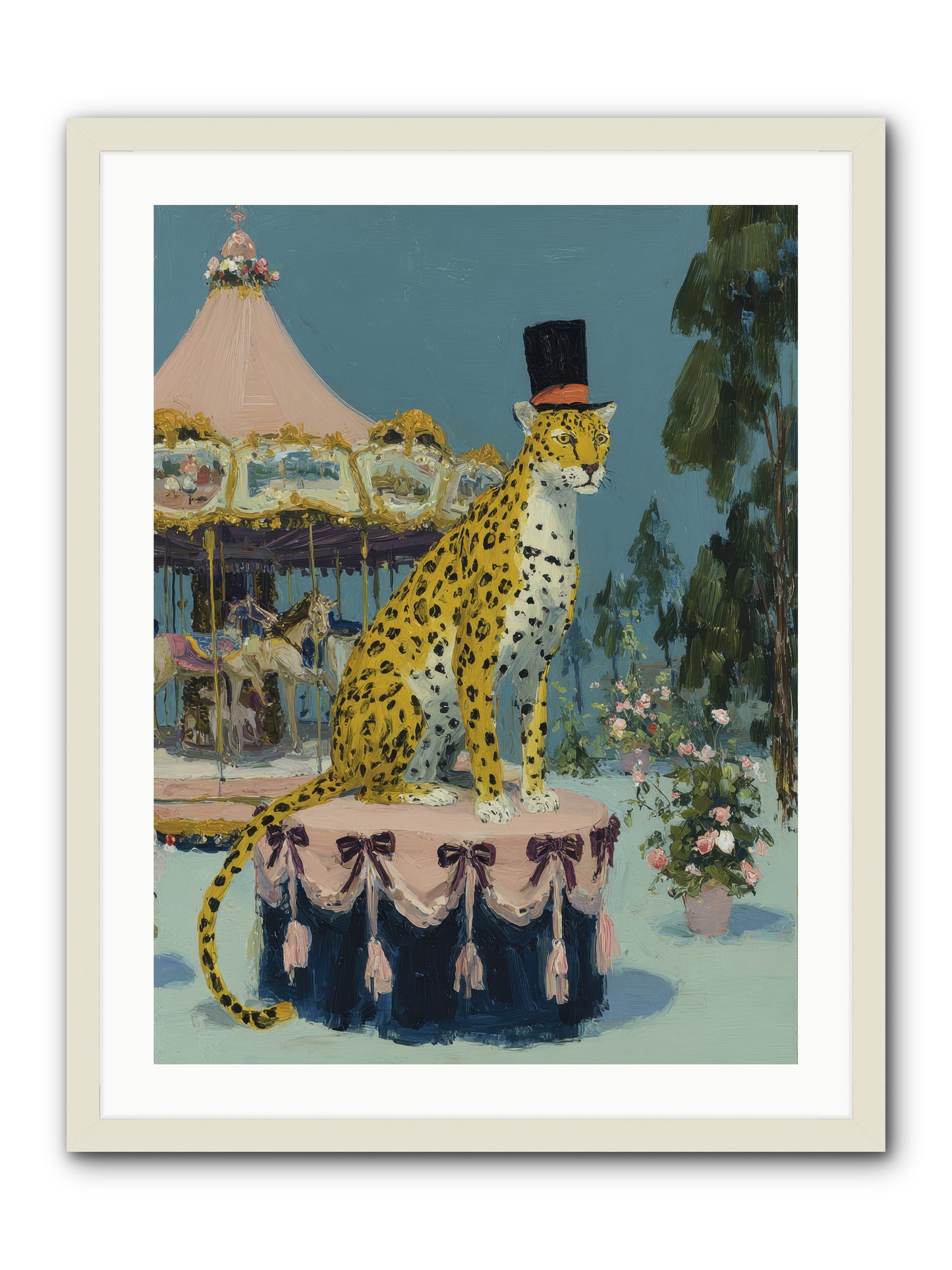 Where Magic Lingers -- Framed Print - White 24x32