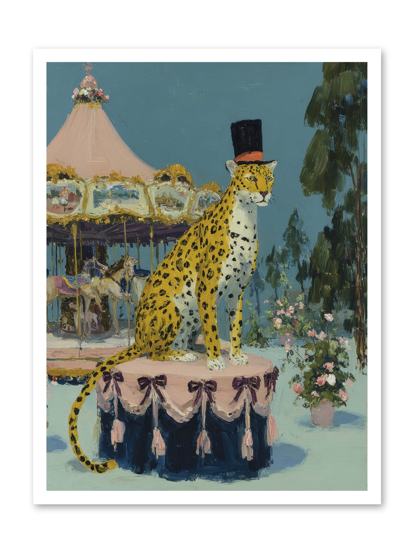 Where Magic Lingers -- Loose Canvas Print 24x32