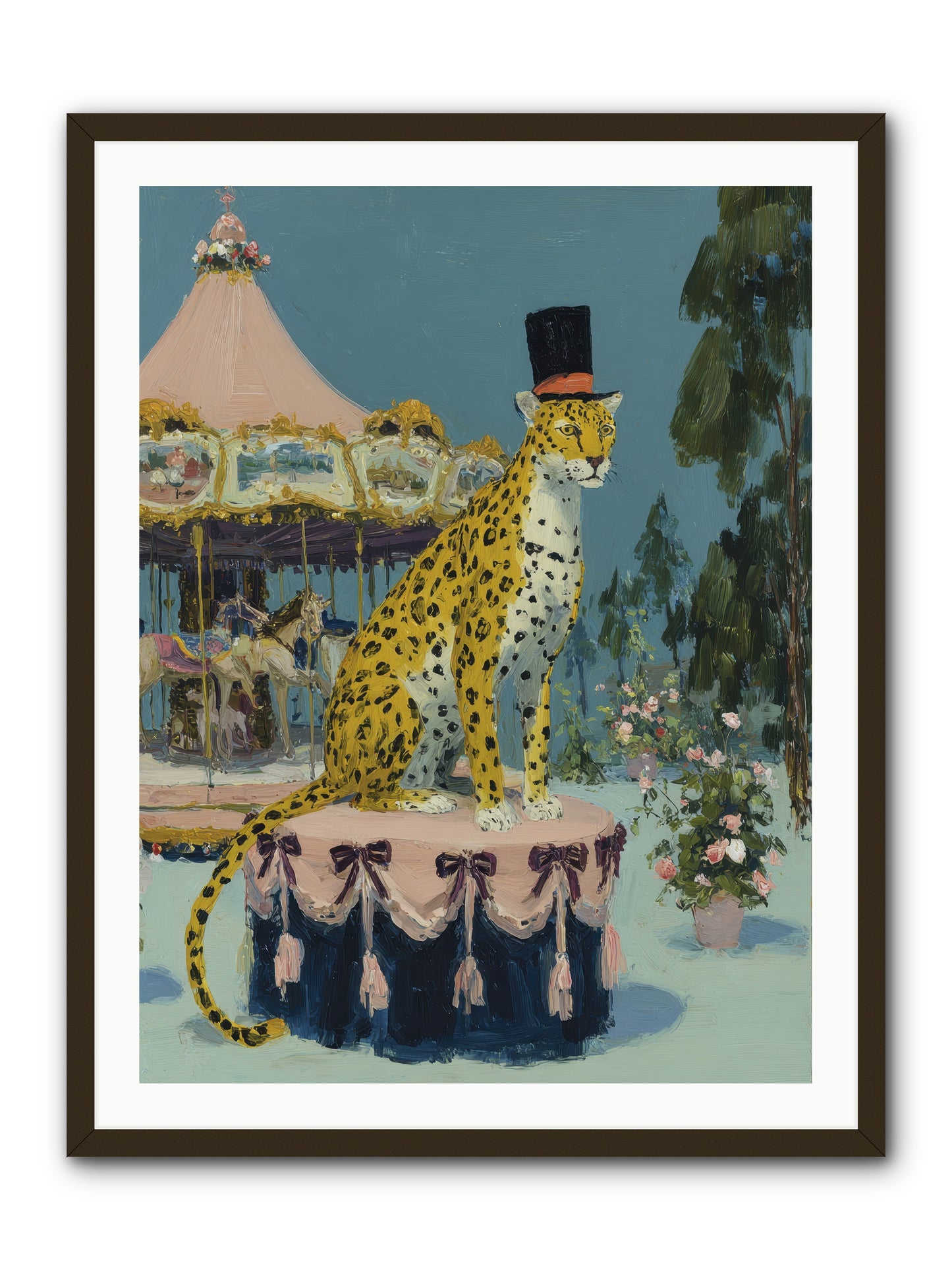 Where Magic Lingers -- Framed Print - Black 30x40