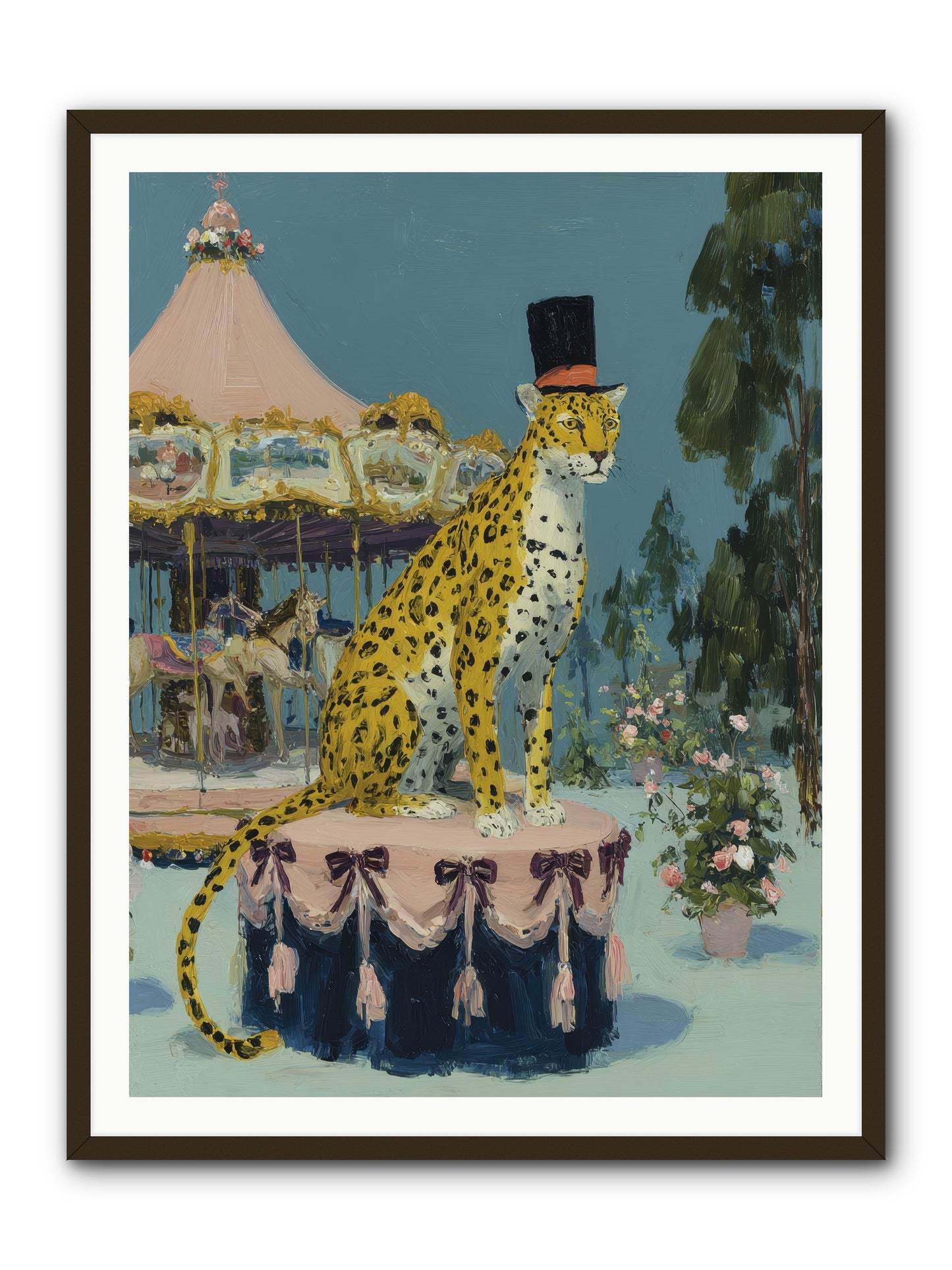 Where Magic Lingers -- Framed Print - Black 36x48