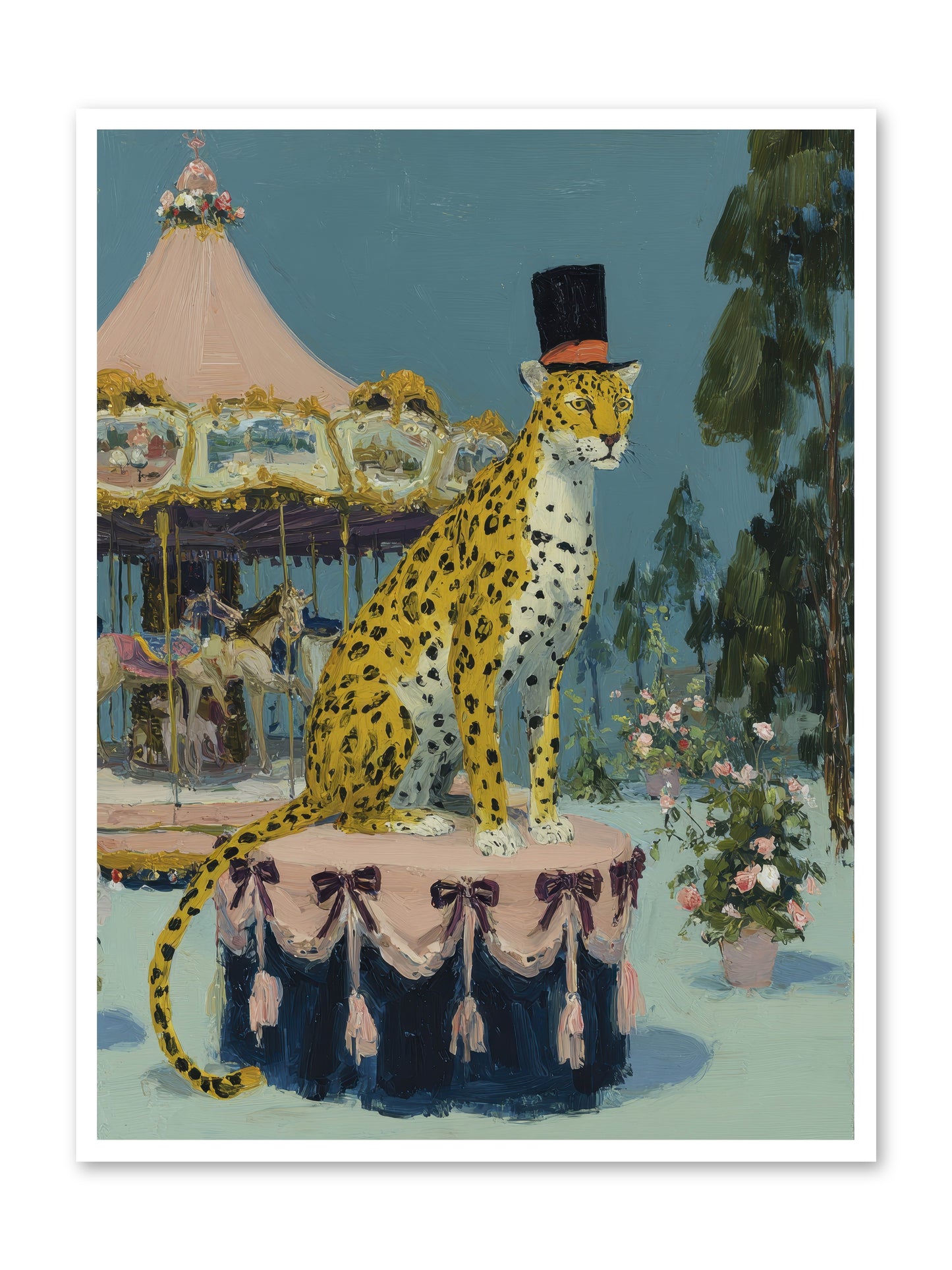 Where Magic Lingers -- Loose Canvas Print 36x48
