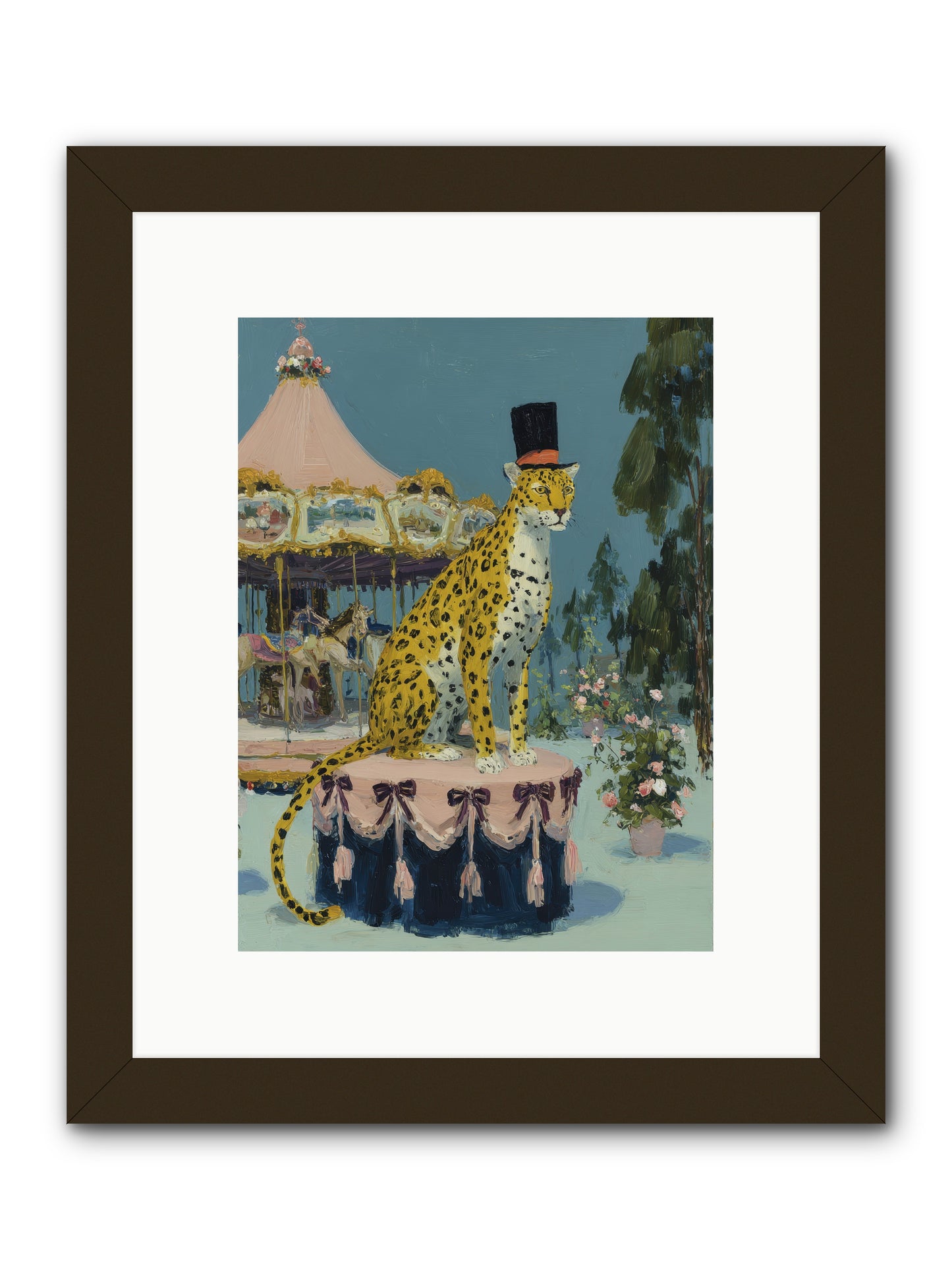 Where Magic Lingers -- Framed Print - Black 9x12